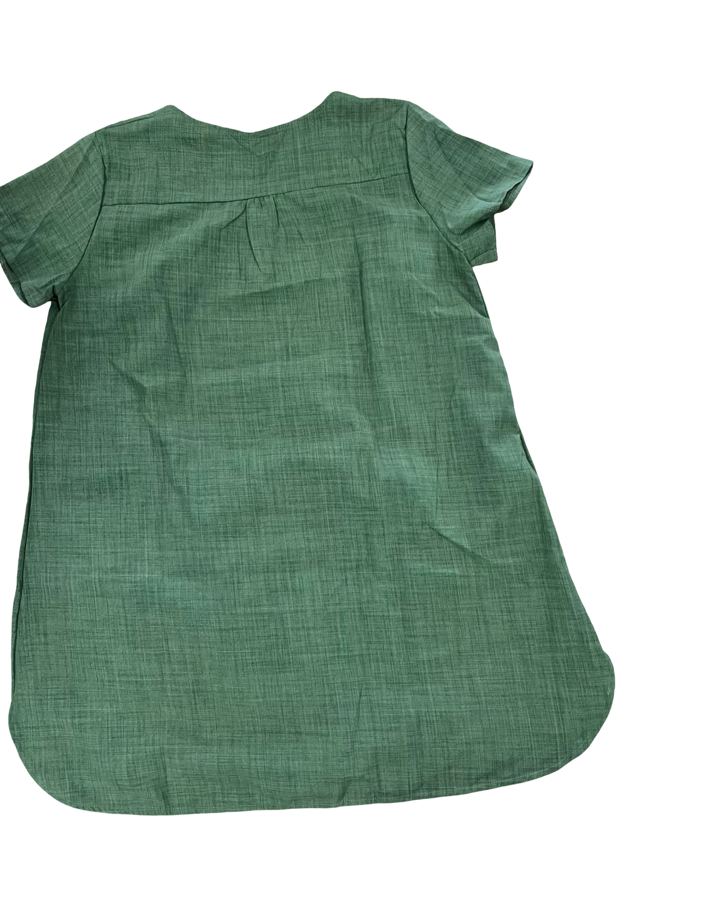 Dress Casual Short By Clothes Mentor In Green, Size:2X