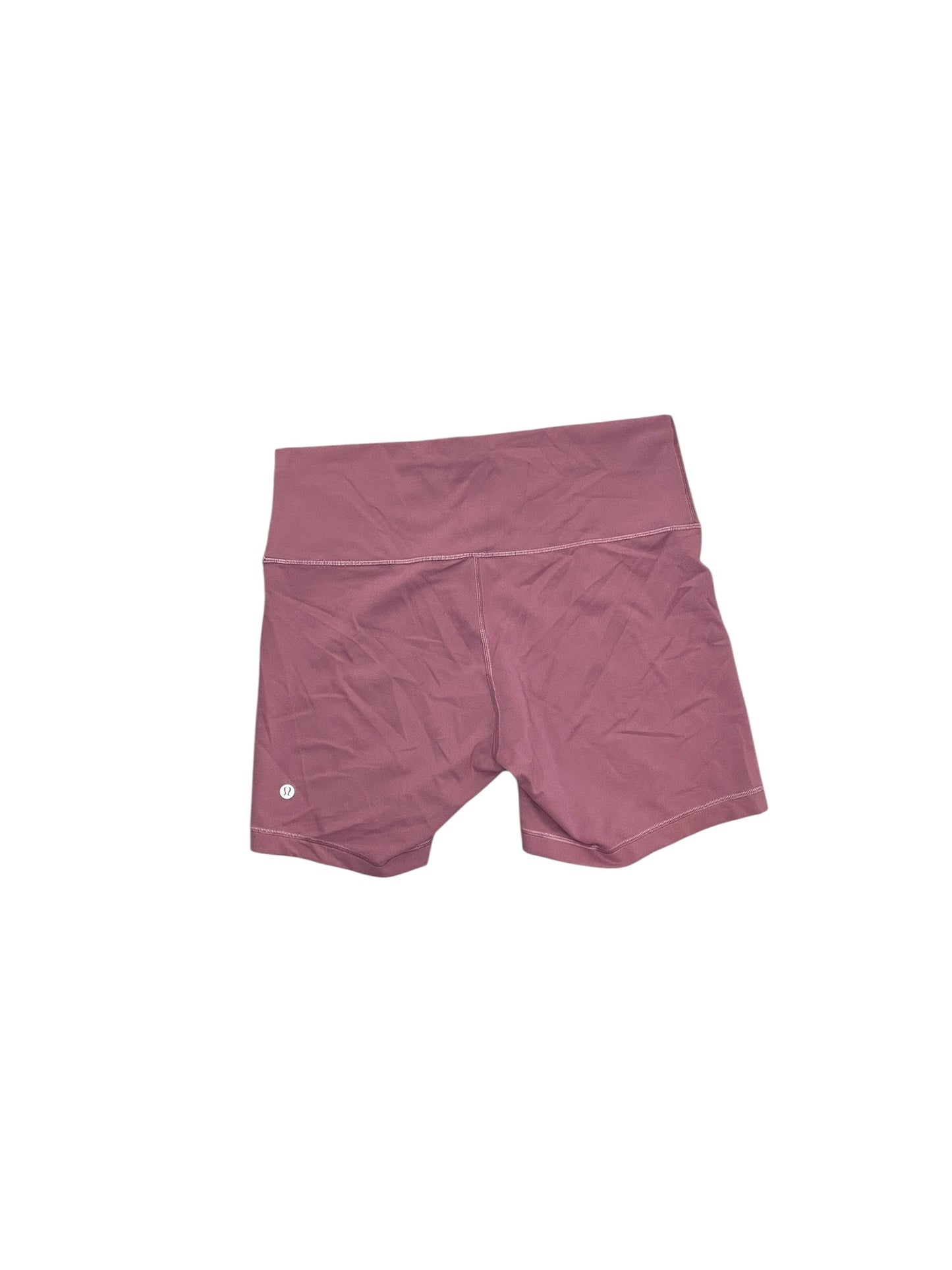 Athletic Shorts By Lululemon In Pink, Size:L