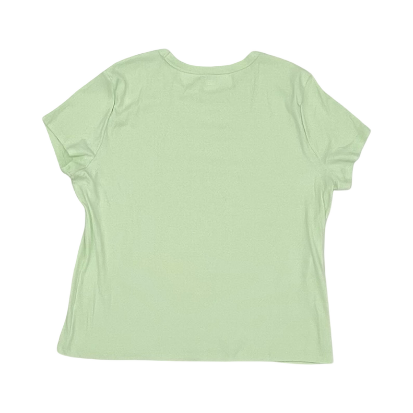 Top Ss Basic By Gap In Green, Size:Xxl