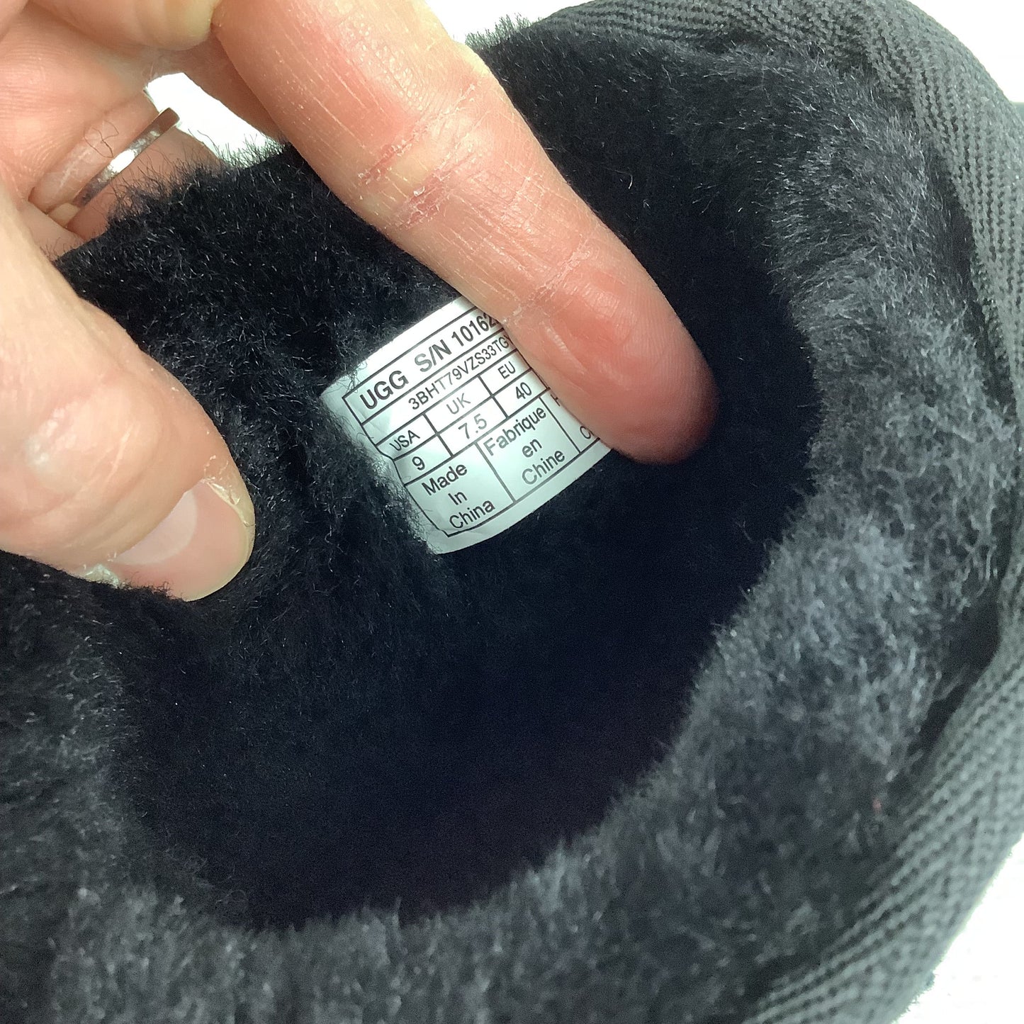 Boots Designer By Ugg In Black, Size: 9