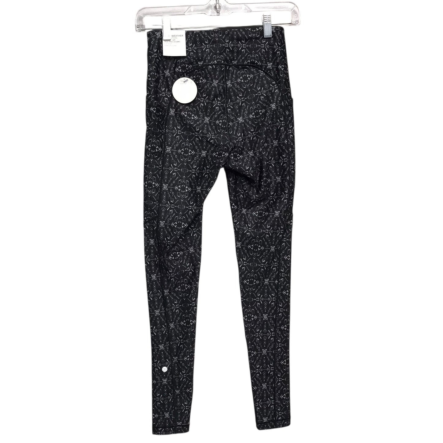 Athletic Leggings By Calia In Black & Grey, Size:Xs