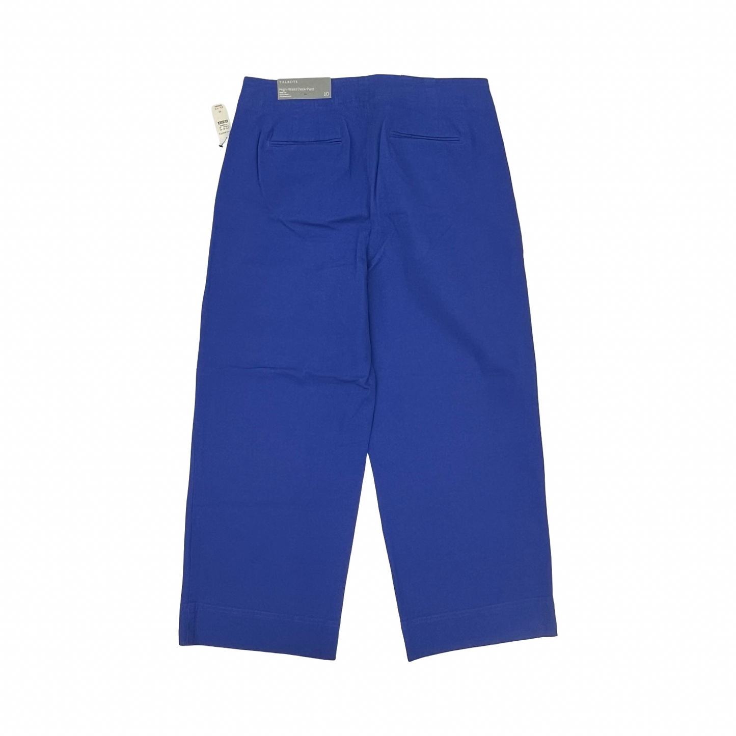Pants Cropped By Talbots In Blue, Size:10