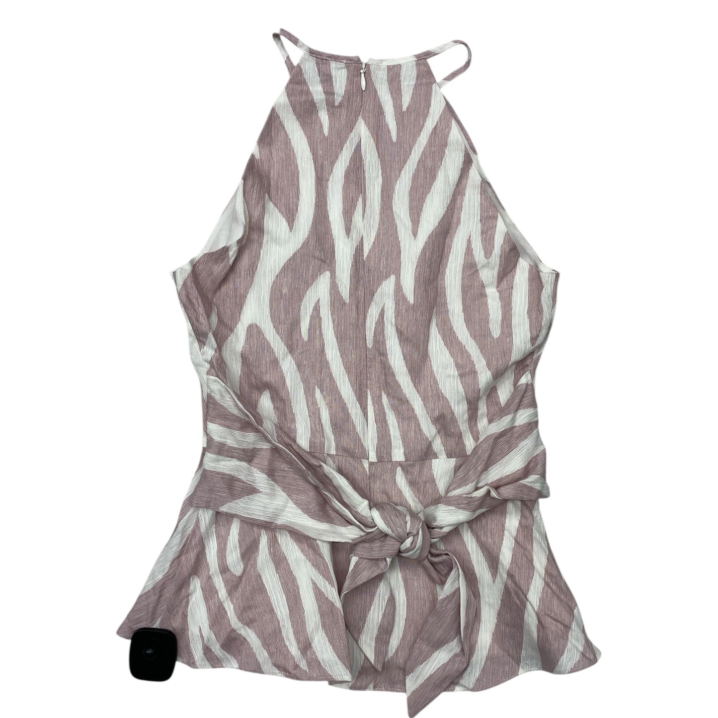 Top Sleeveless By Parker In Pink & White, Size:Xxs
