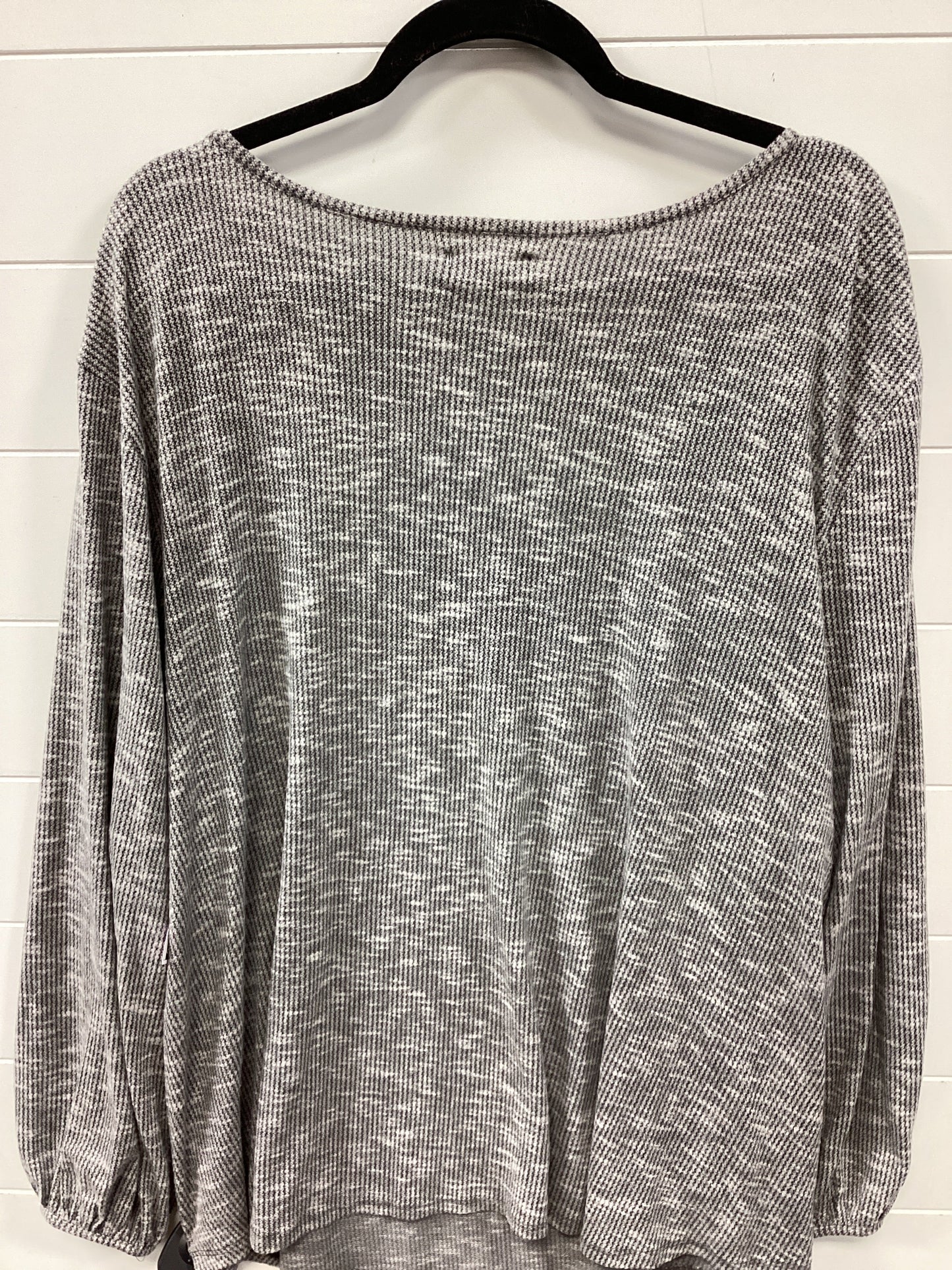 Top Ls By Maurices In Grey, Size:4X