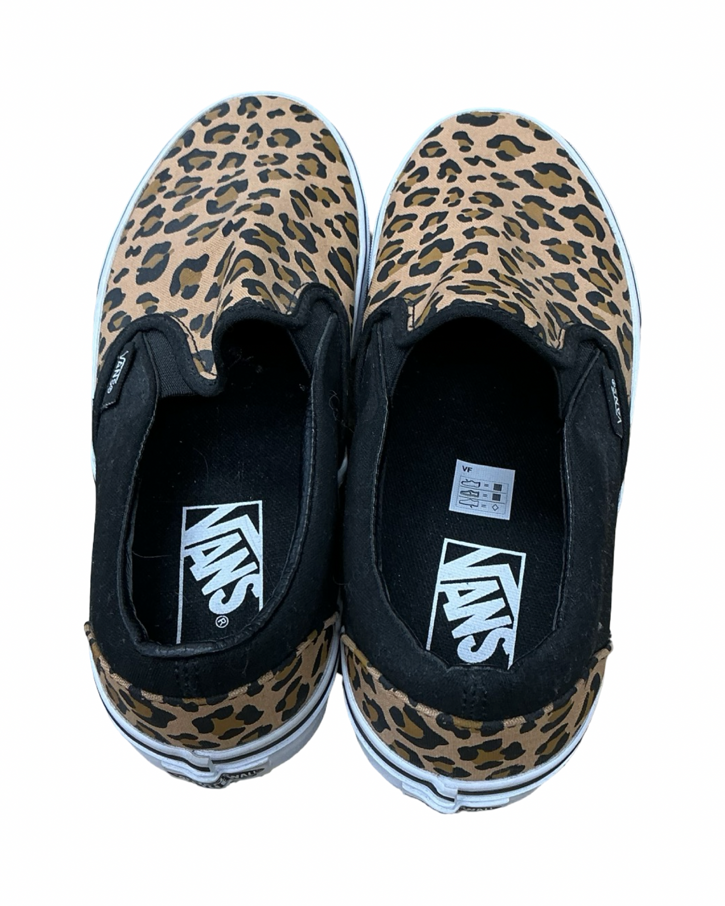 Shoes Sneakers By Vans In Animal Print, Size:7.5