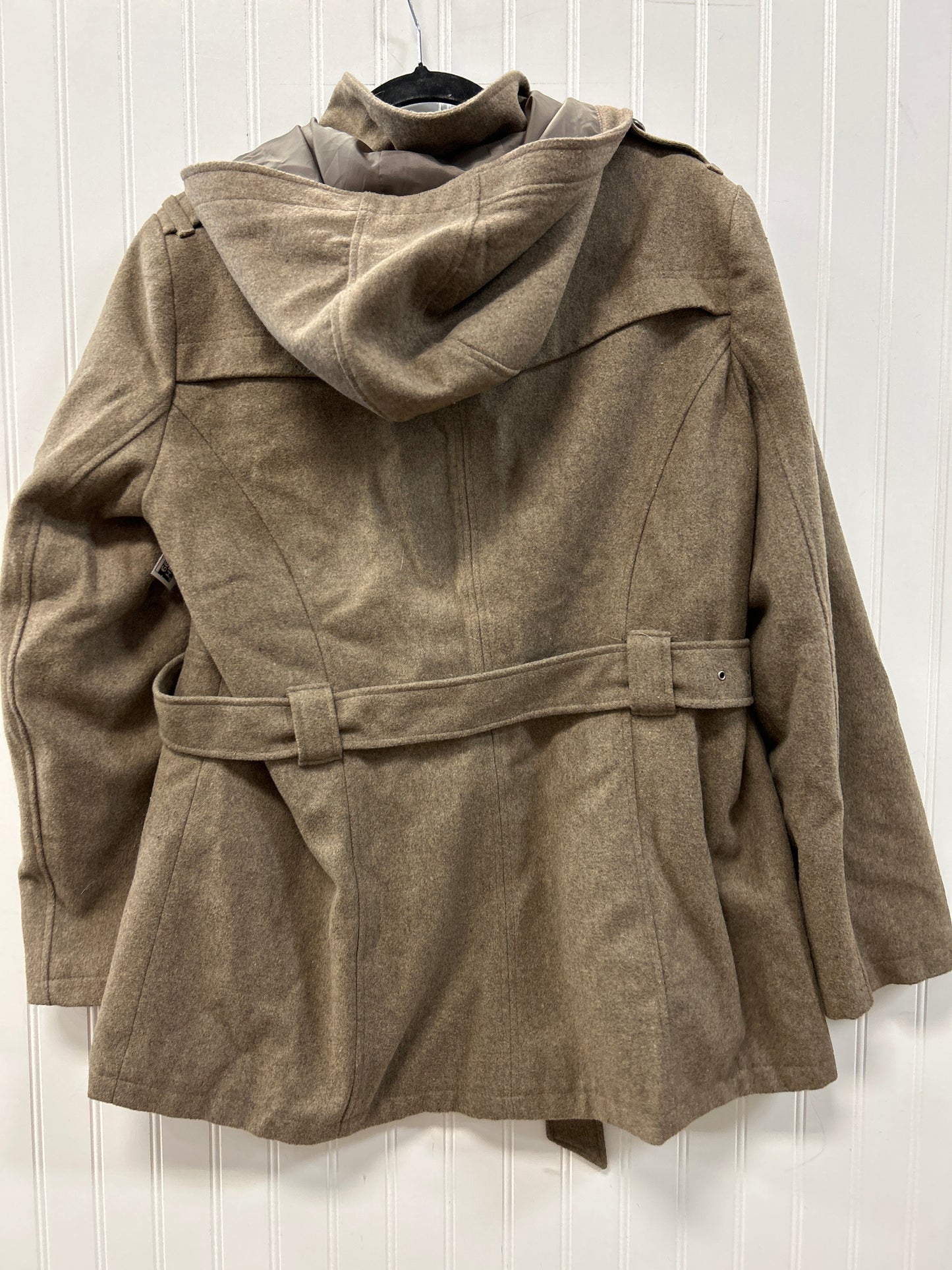 Coat Wool By New York And Co In Brown, Size:Xl