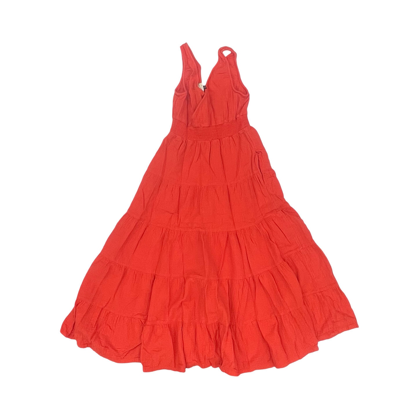 Dress Casual Midi By Universal Thread In Orange, Size:Xs