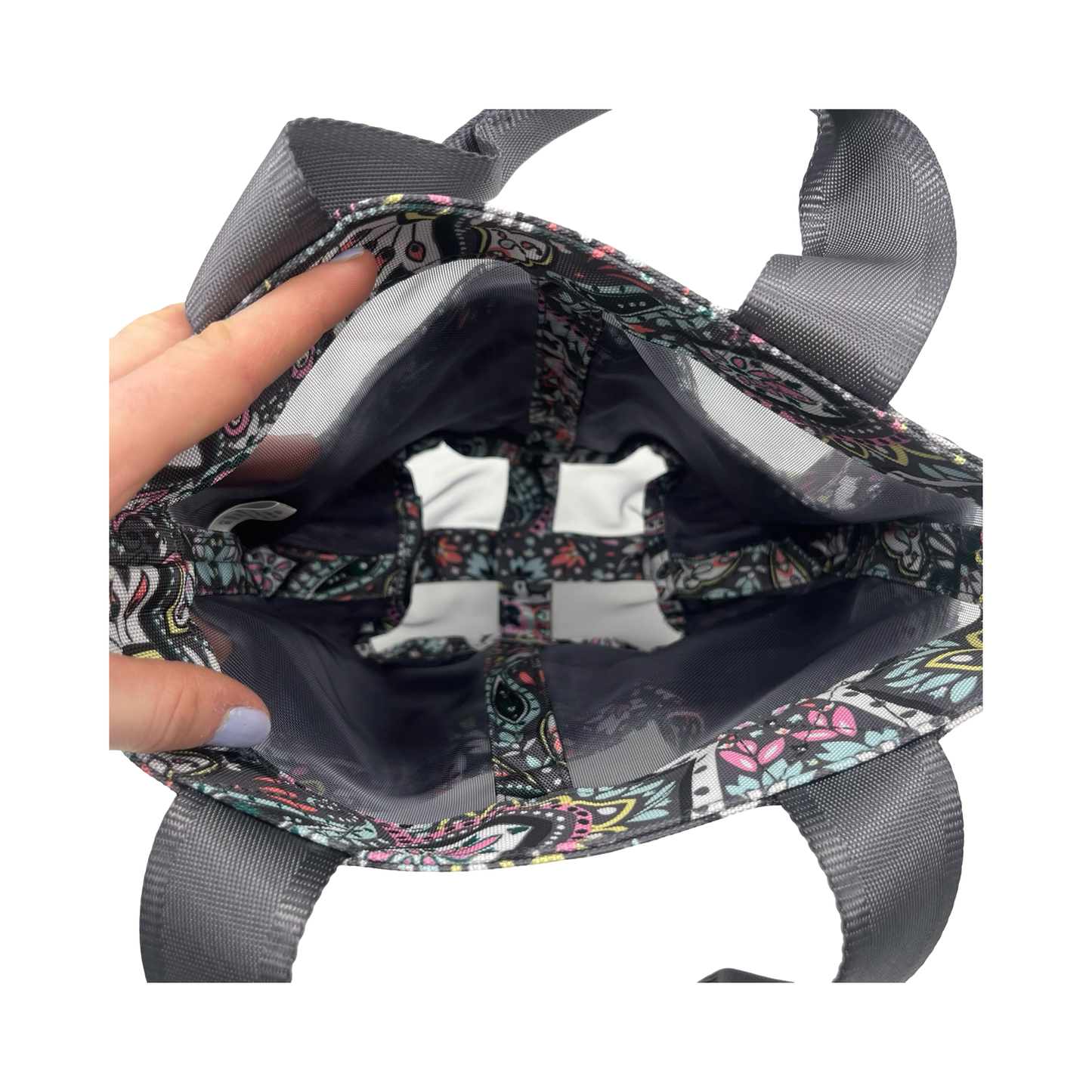 Tote By Vera Bradley In Grey, Size:Small