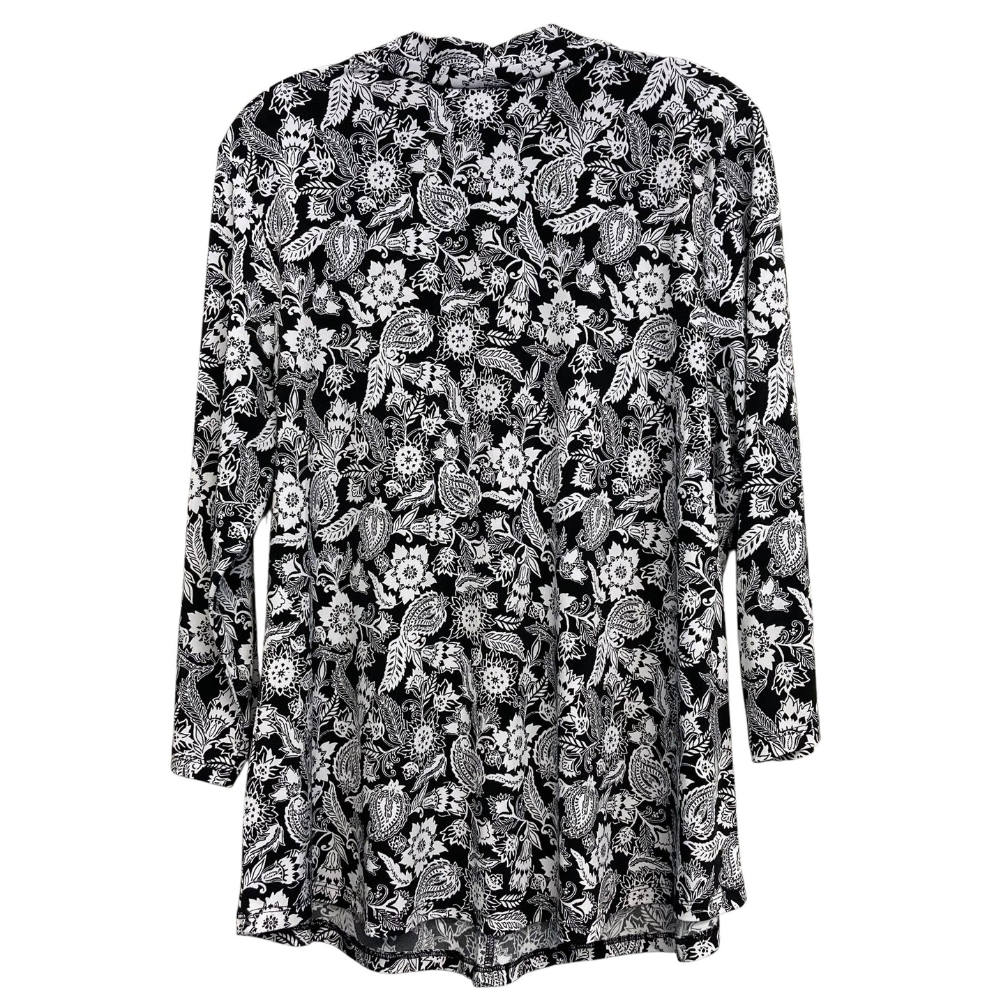 Top Ls By Charter Club In Black & White, Size:1X