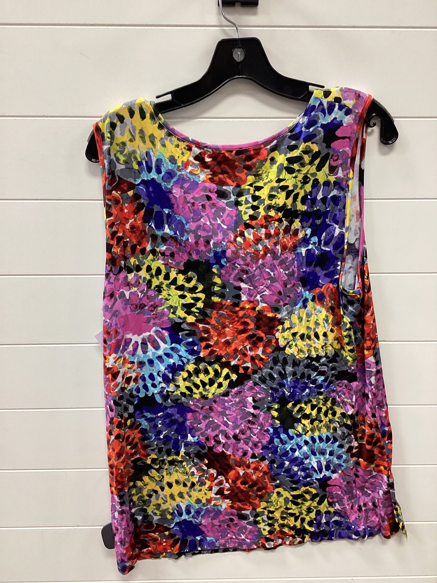 Top Sleeveless By Cable And Gauge In Multi, Size:Xl