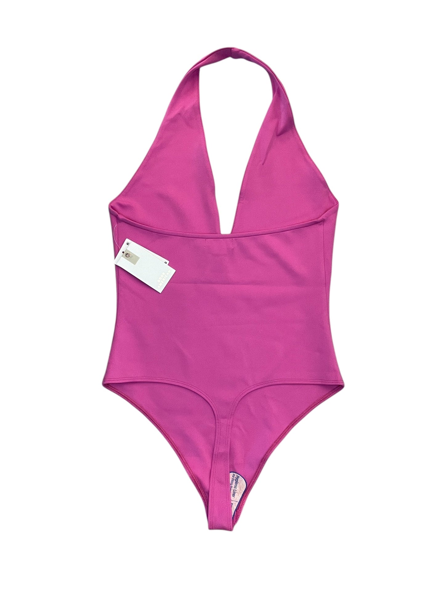 Bodysuit By Good American In Pink, Size:L