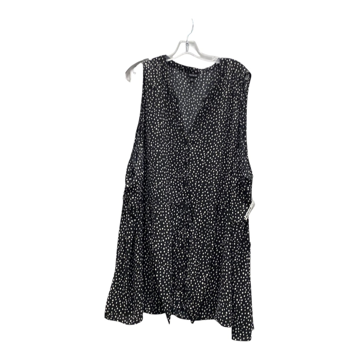 Top Sleeveless By Torrid In Black, Size:6