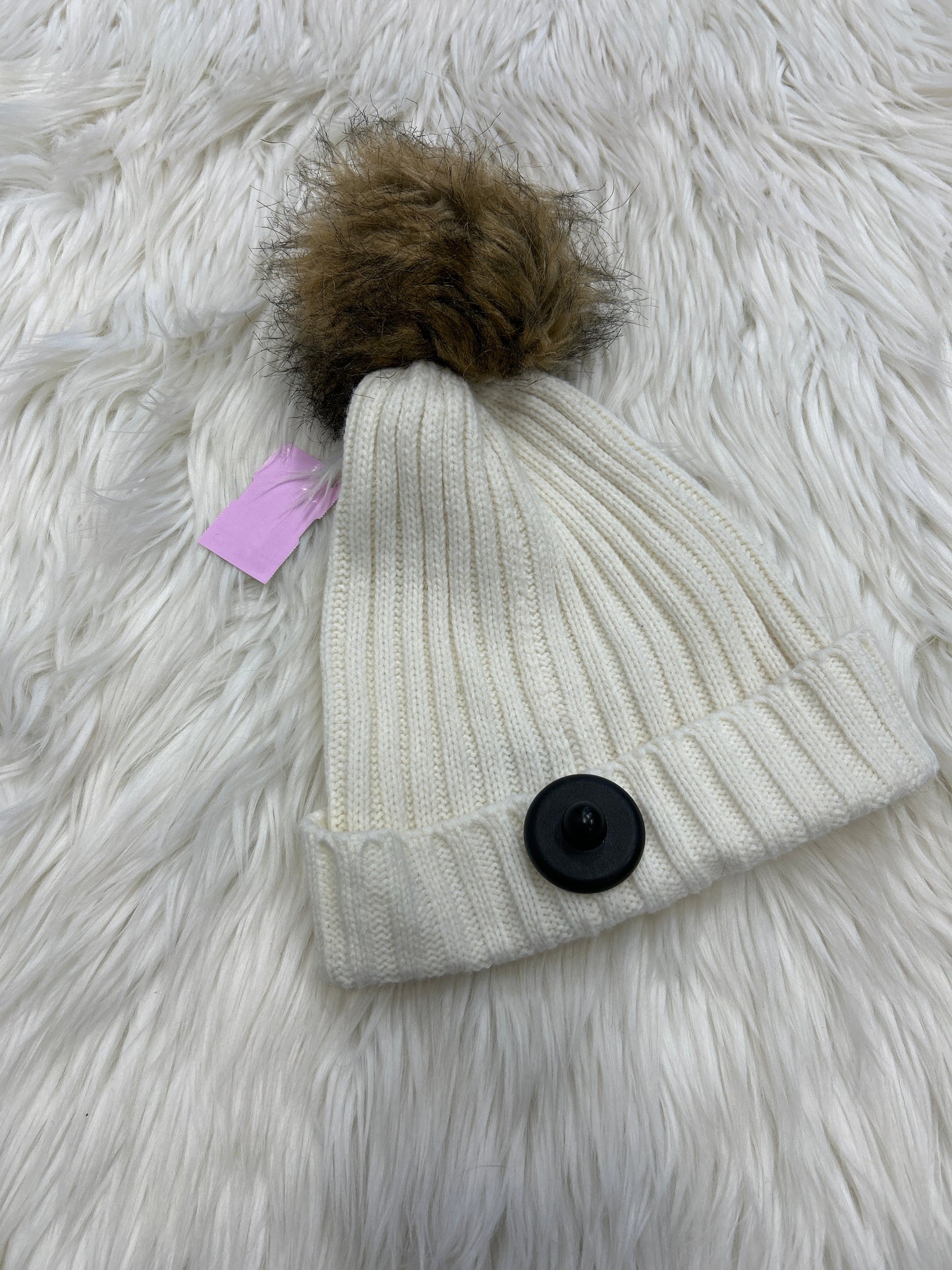 Hat Beanie By Calvin Klein In Cream