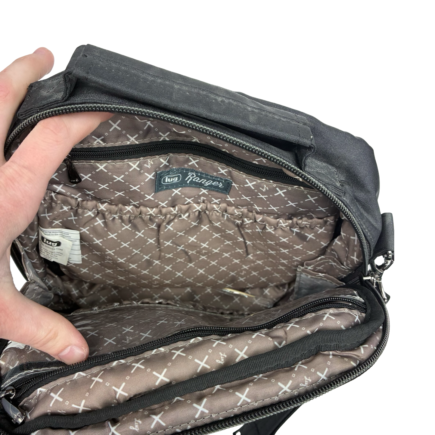 Crossbody By Lug In Black, Size:Medium