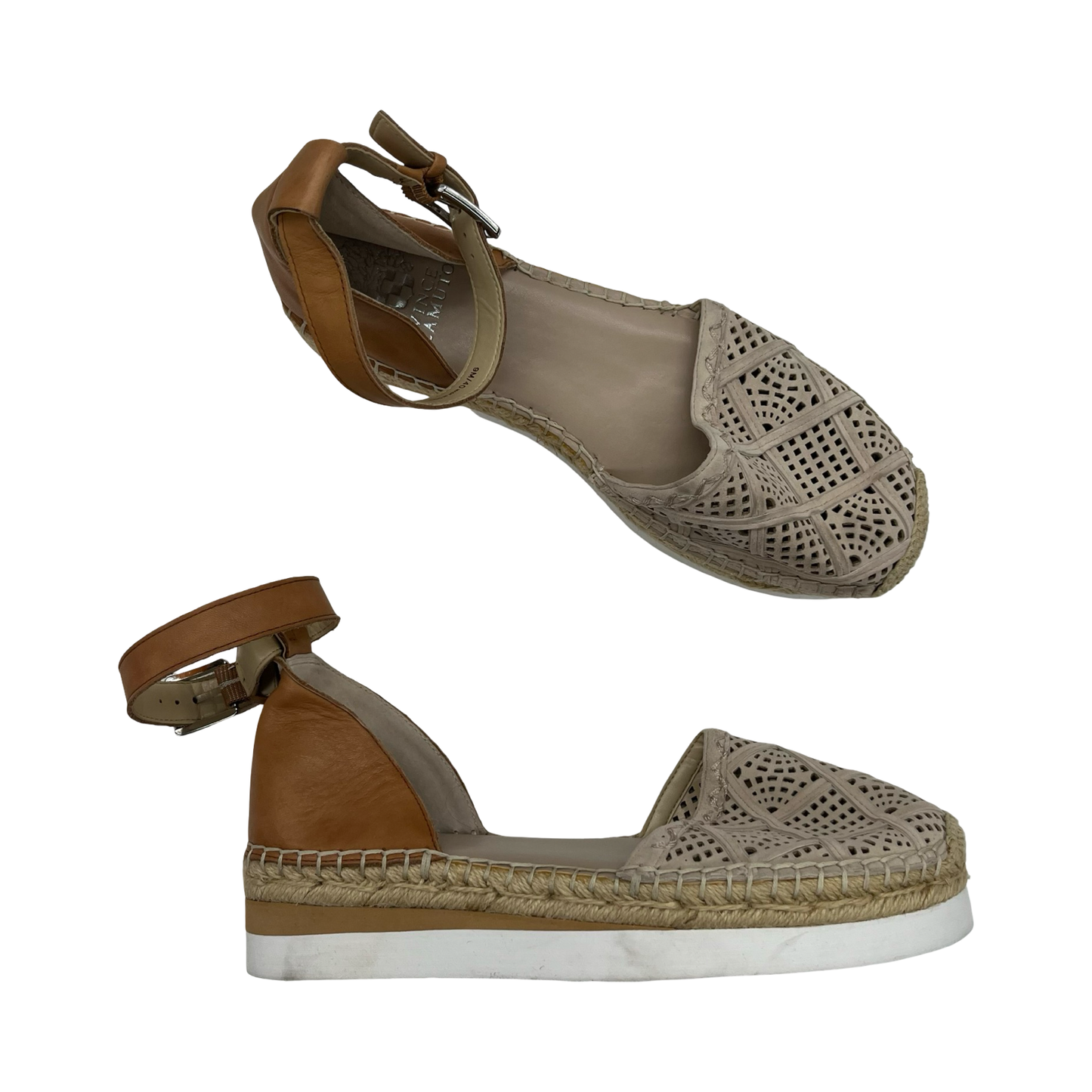 Shoes Flats By Vince Camuto In Cream, Size:9