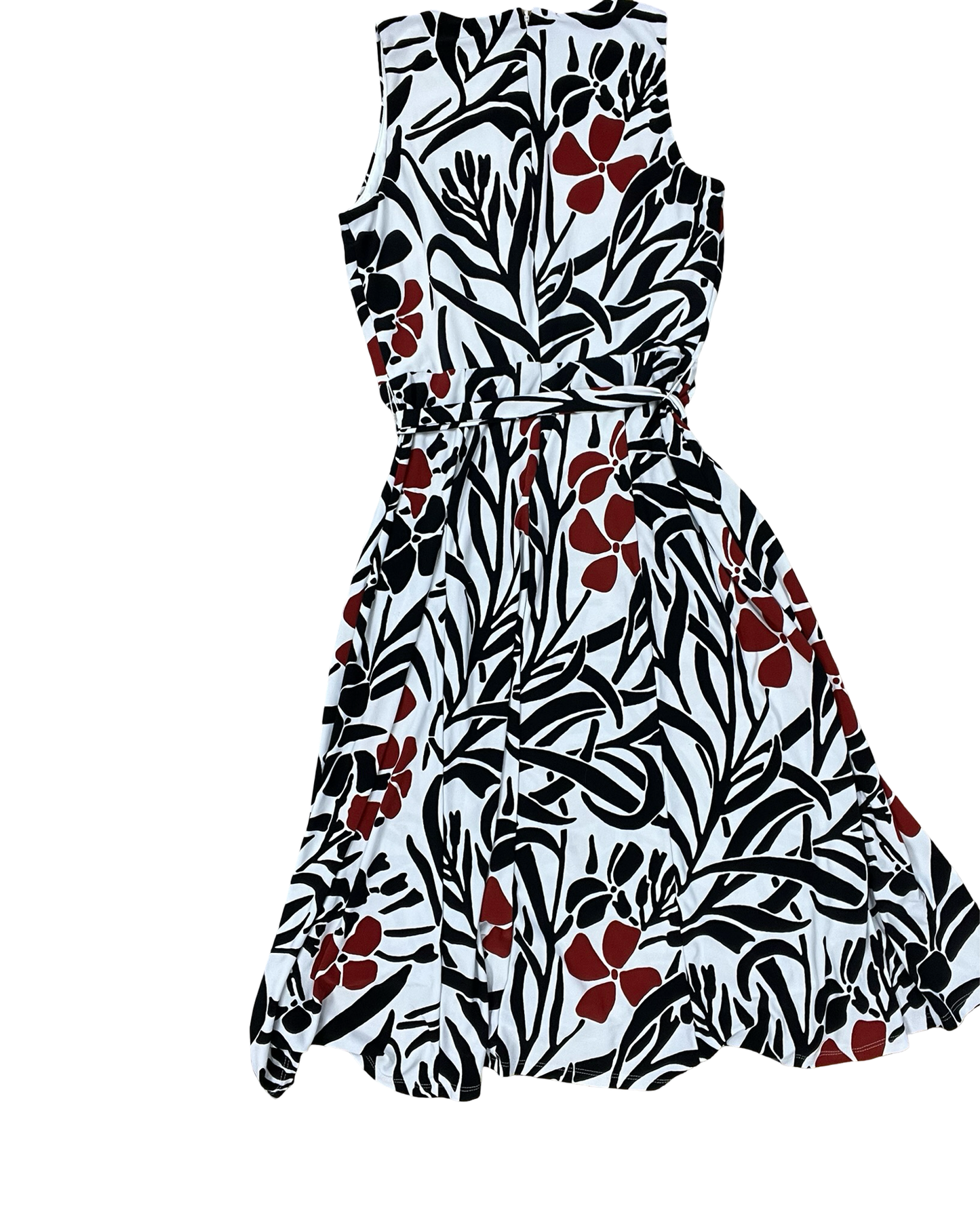 Dress Work By Jones Studio In Black & White, Size:Xs