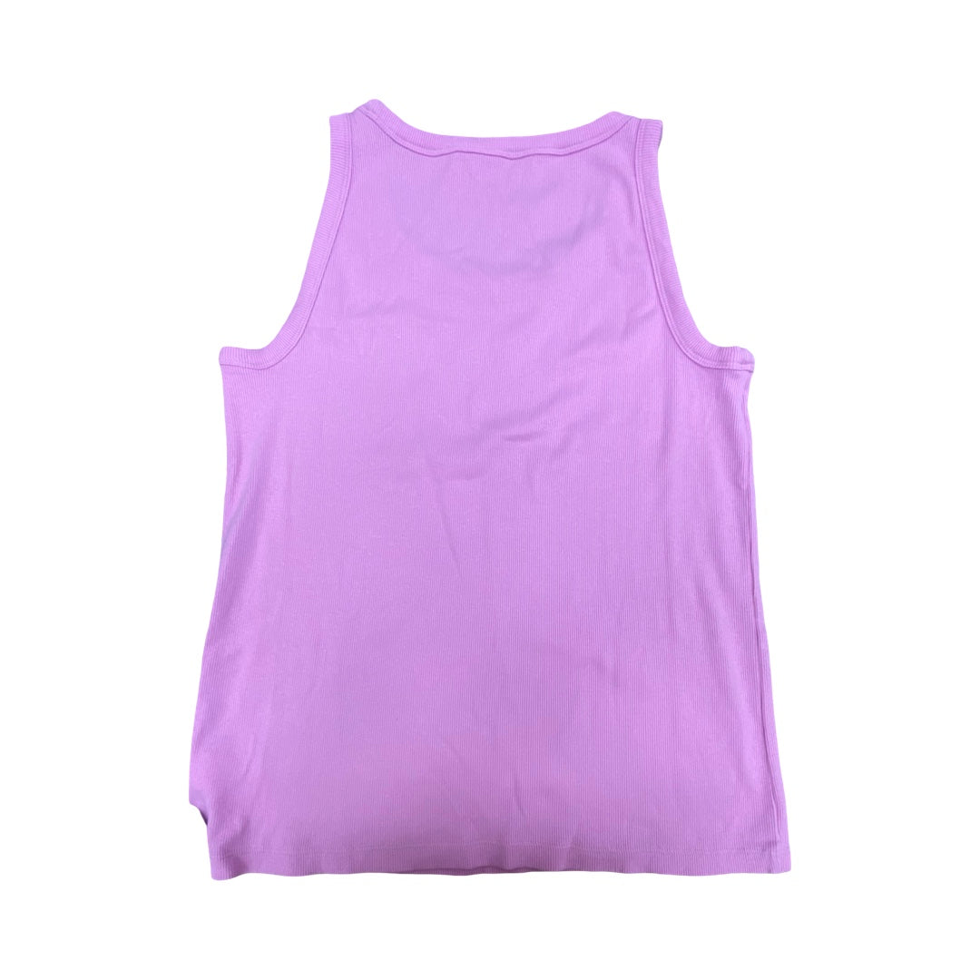 Top Sleeveless Basic By Talbots In Pink, Size:L