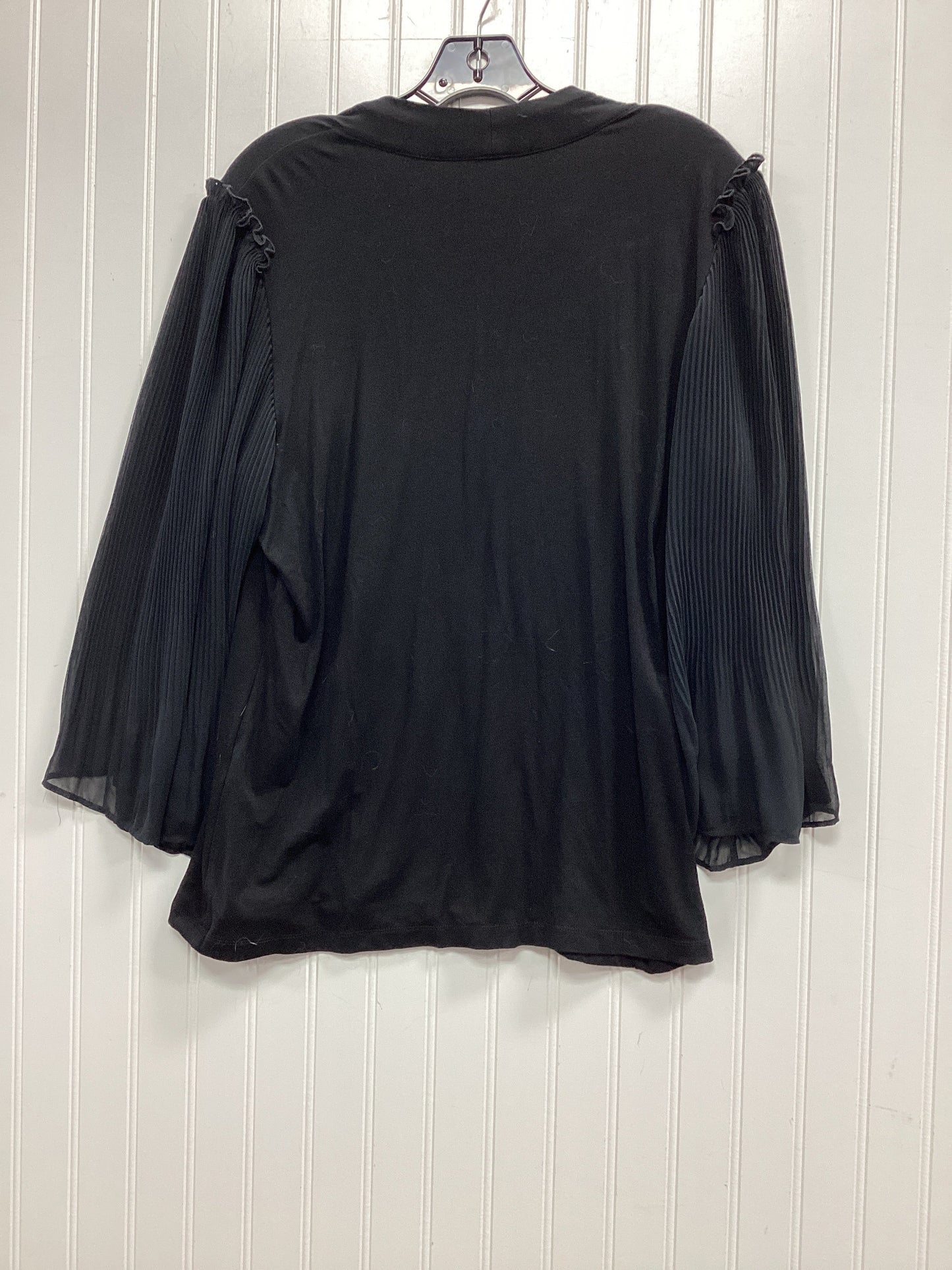Top Ls By Chicos In Black, Size:L