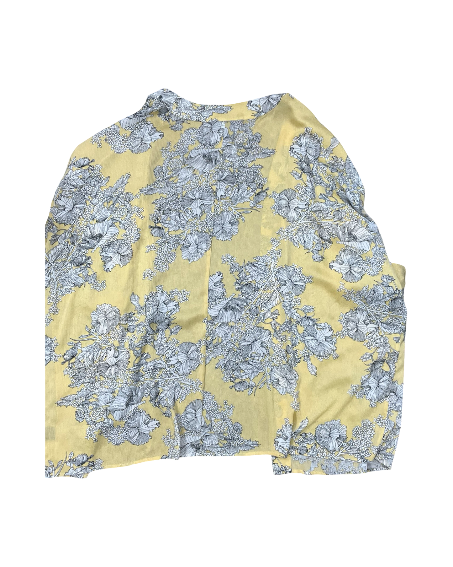 Cardigan By Liz Claiborne In Yellow, Size:2X