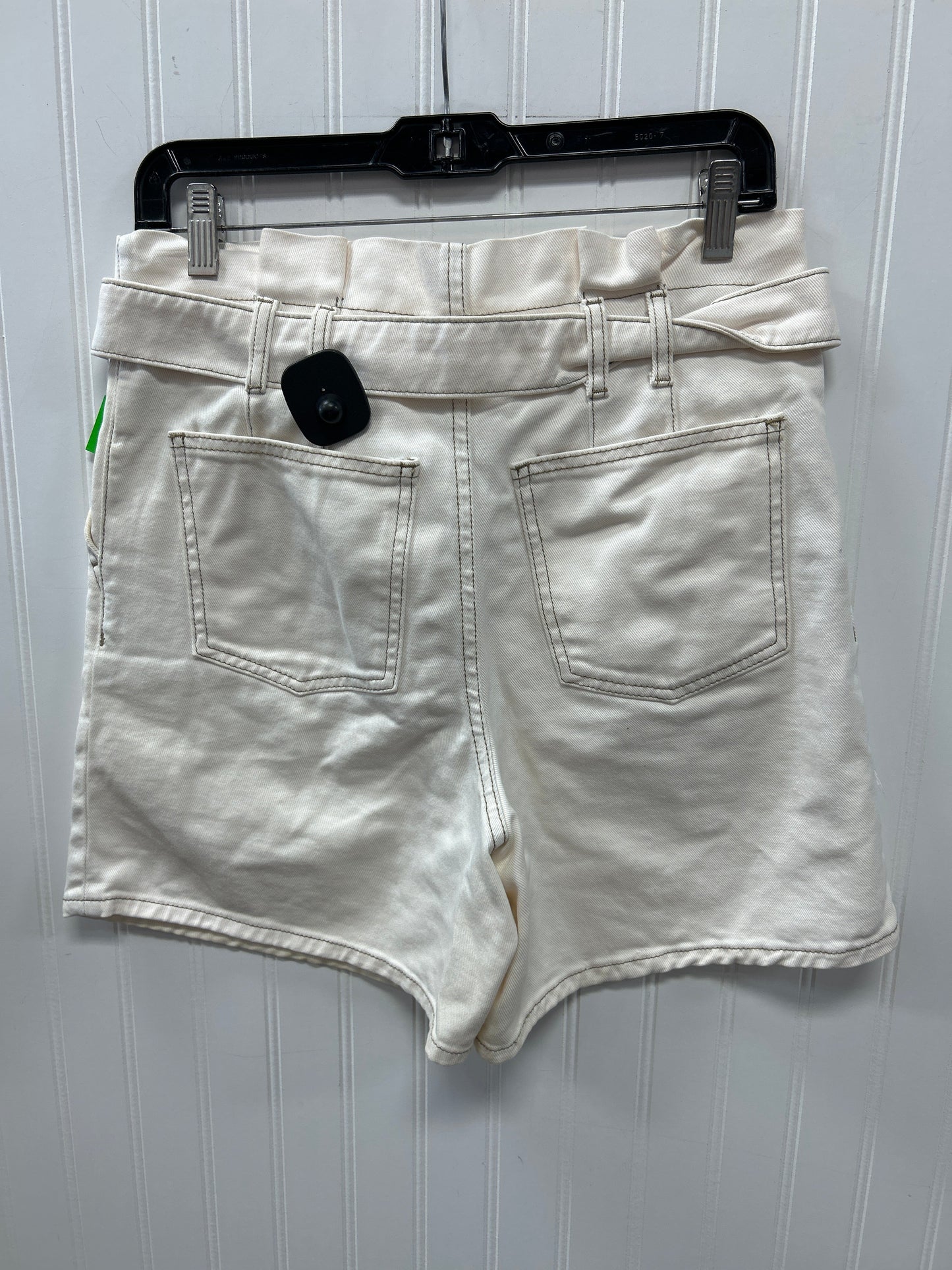 Shorts By Free People In Cream Denim, Size:0