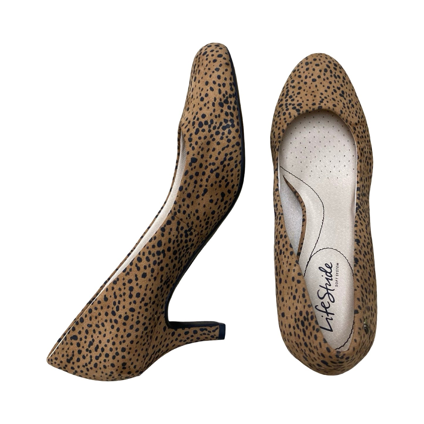 Shoes Heels Stiletto By Life Stride In Black & Brown, Size:9.5