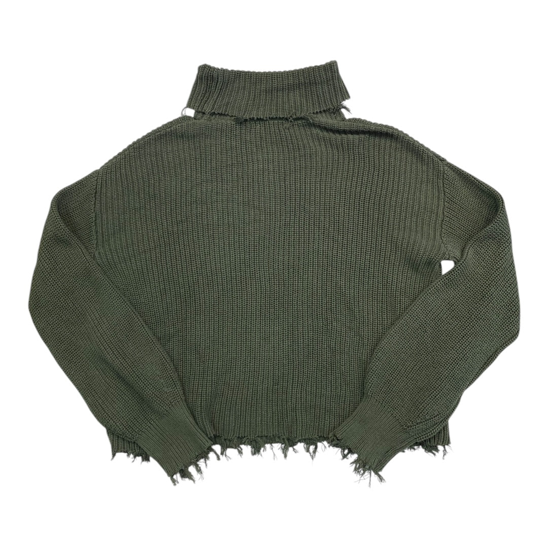 Sweater By 525 In Green, Size:L