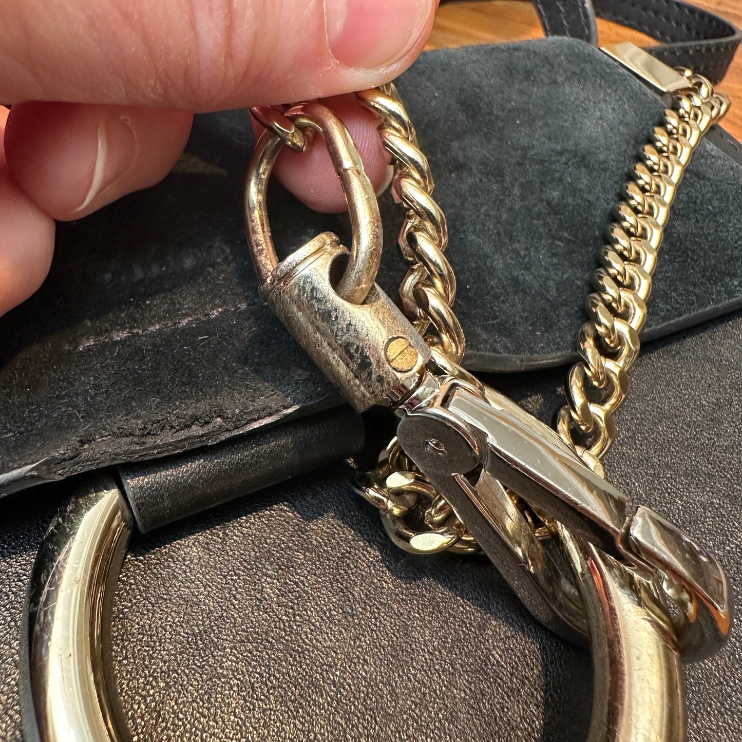 Crossbody Luxury Designer By Chloe, Size: Small