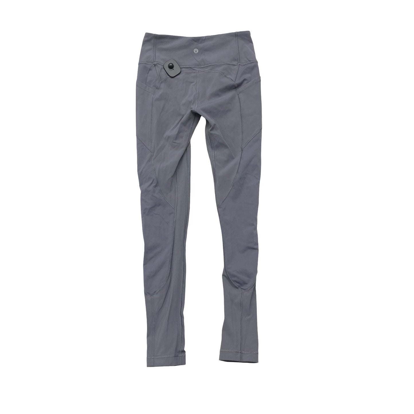 Athletic Leggings By Lululemon In Grey, Size:6