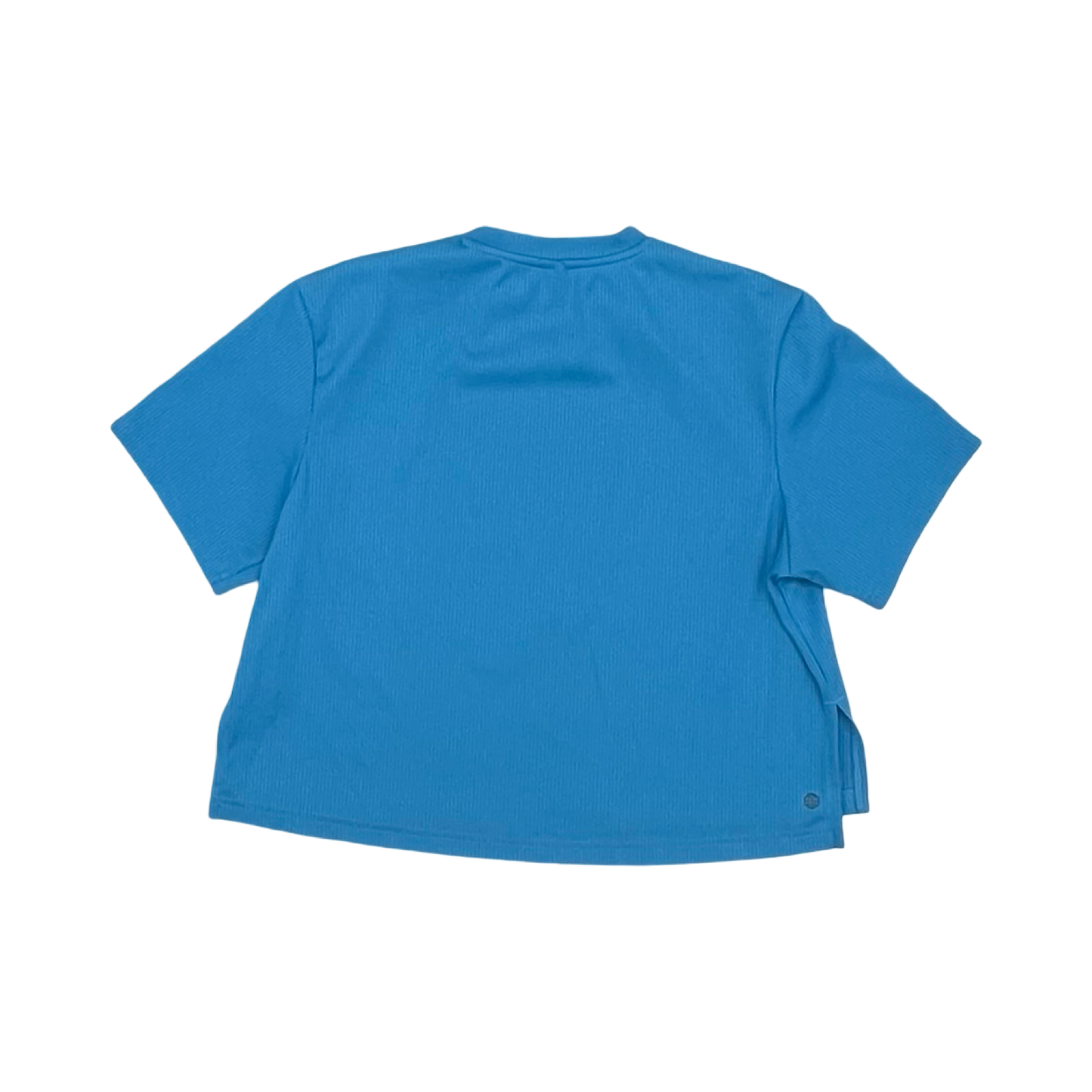 Athletic Top Ss By Adidas In Blue, Size:S
