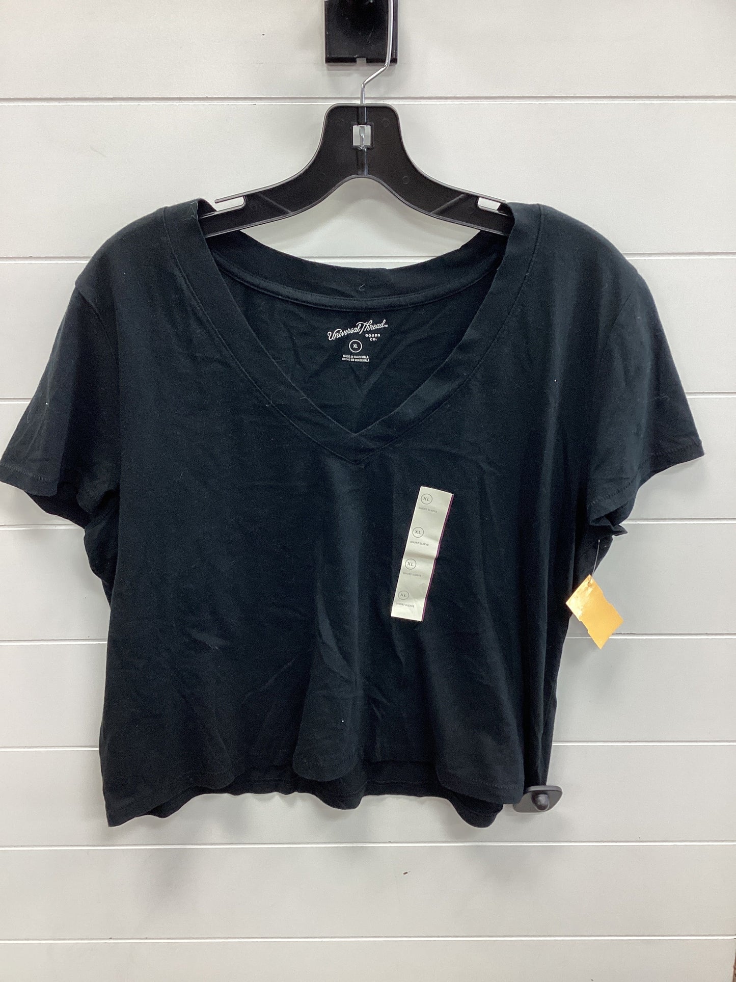 Top Ss Basic By Universal Thread In Black, Size:Xl