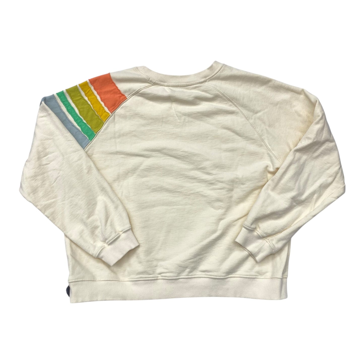 Sweatshirt Crewneck By By Together In Cream, Size:M