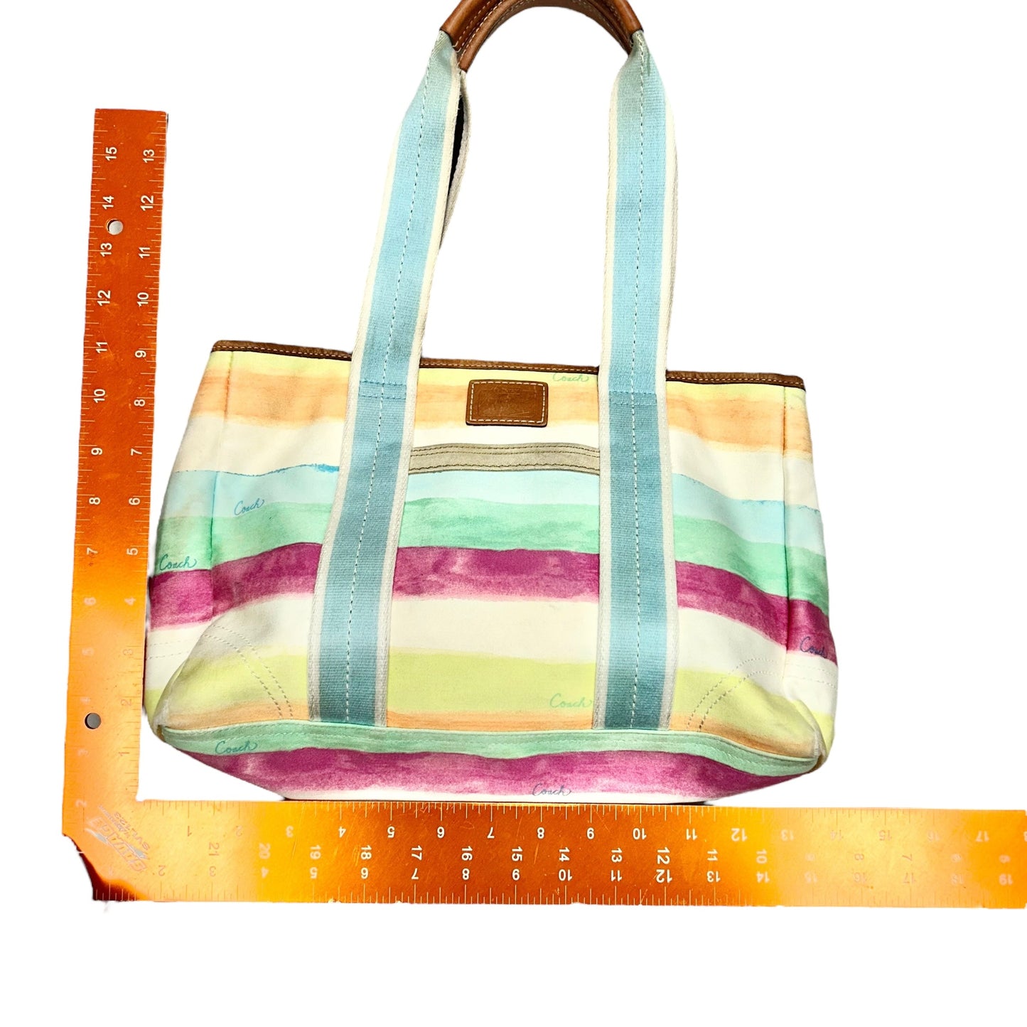 Handbag Designer By Coach, Size: Medium