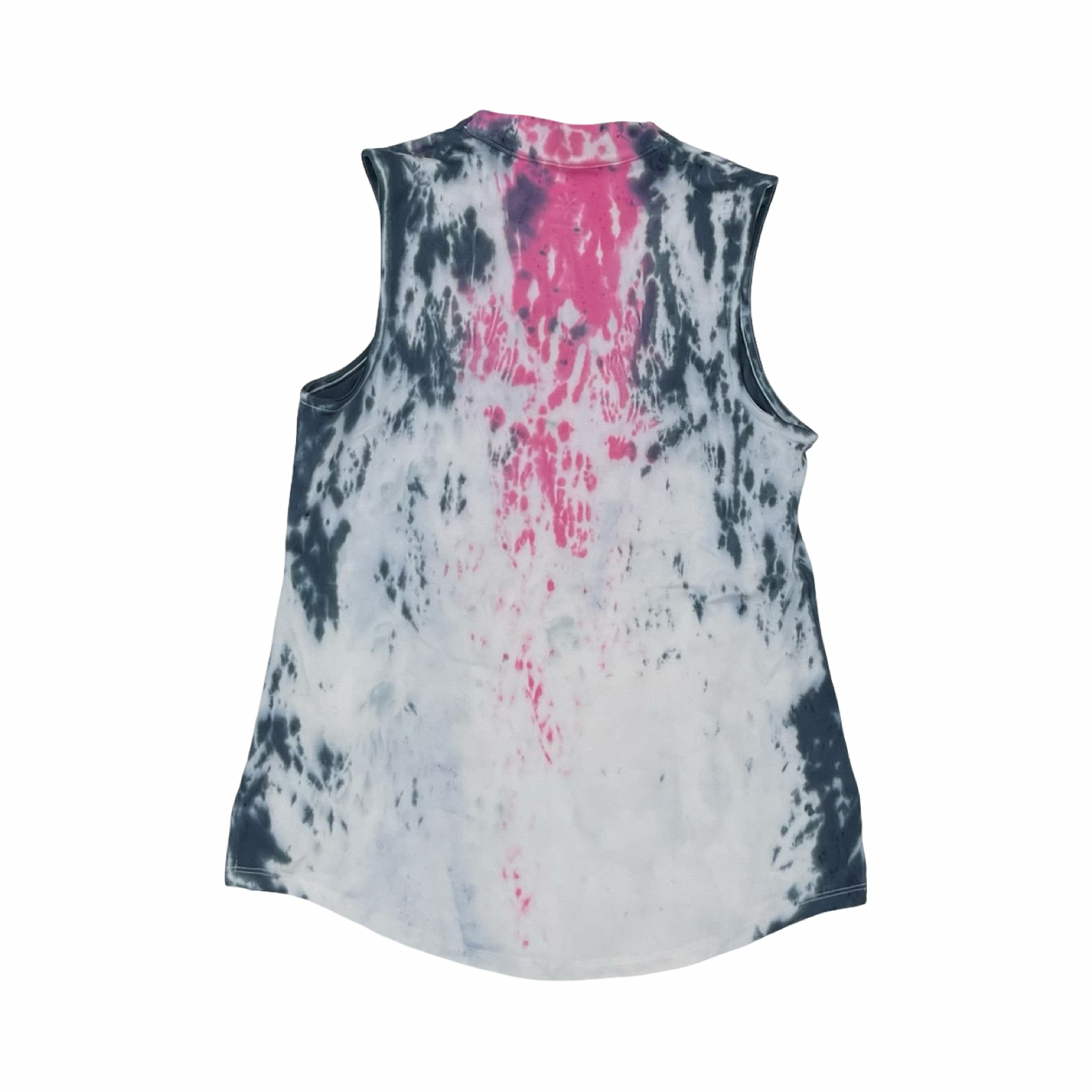 Top Sleeveless By Isaac Mizrahi Live Qvc In Tie Dye Print, Size:Xs