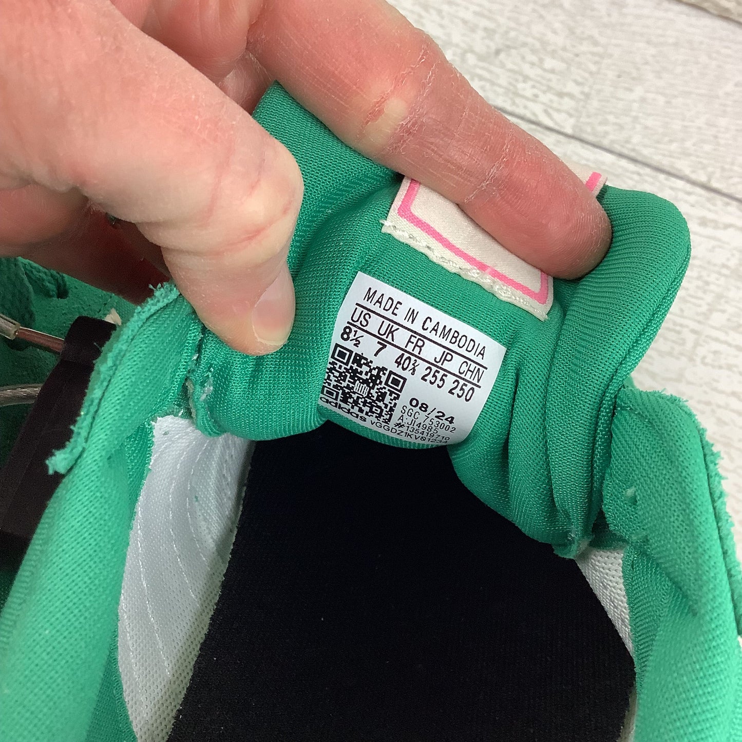 Shoes Sneakers By Adidas In Green, Size: 8.5