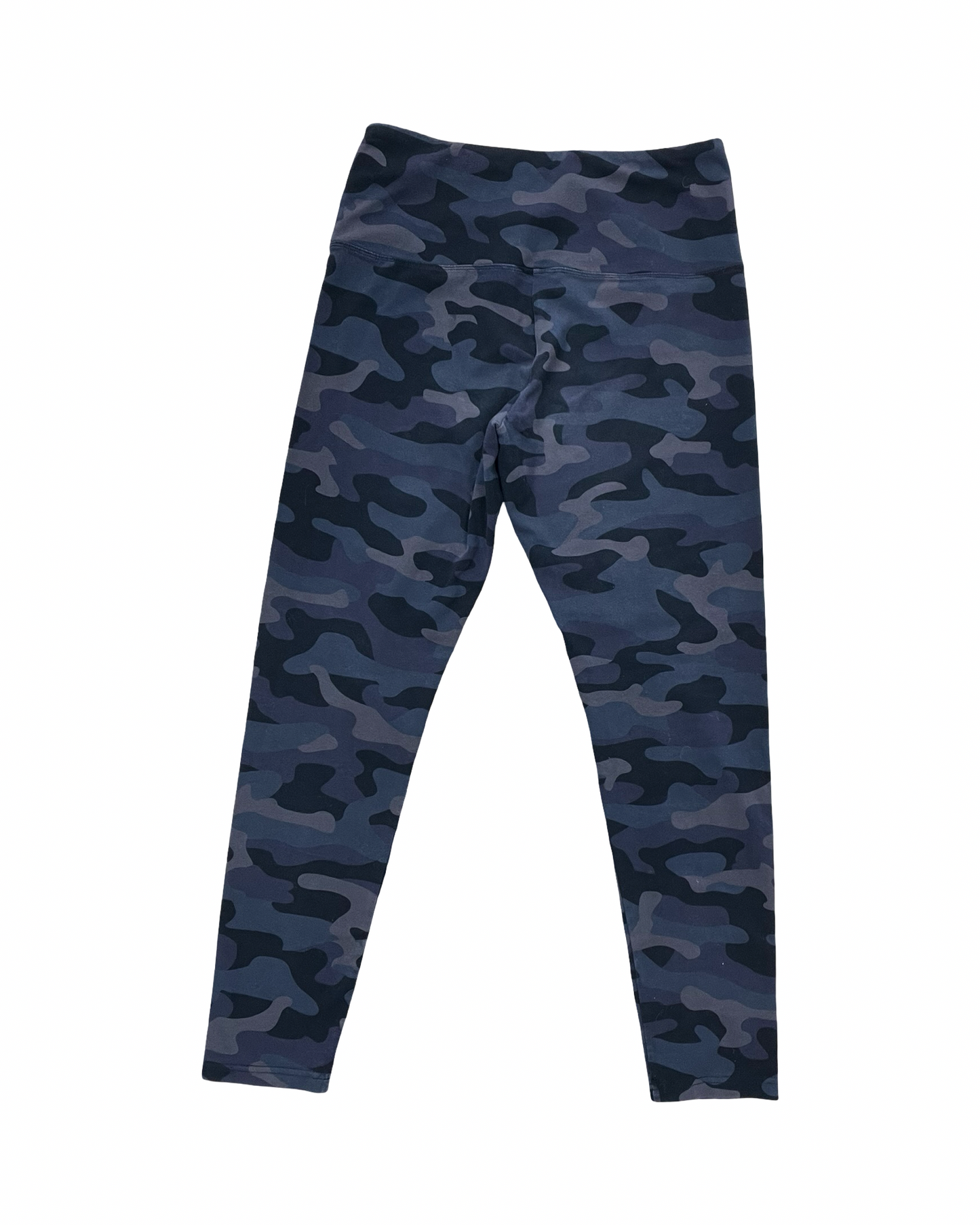 Athletic Leggings By Natural Reflections In Black & Grey, Size:M