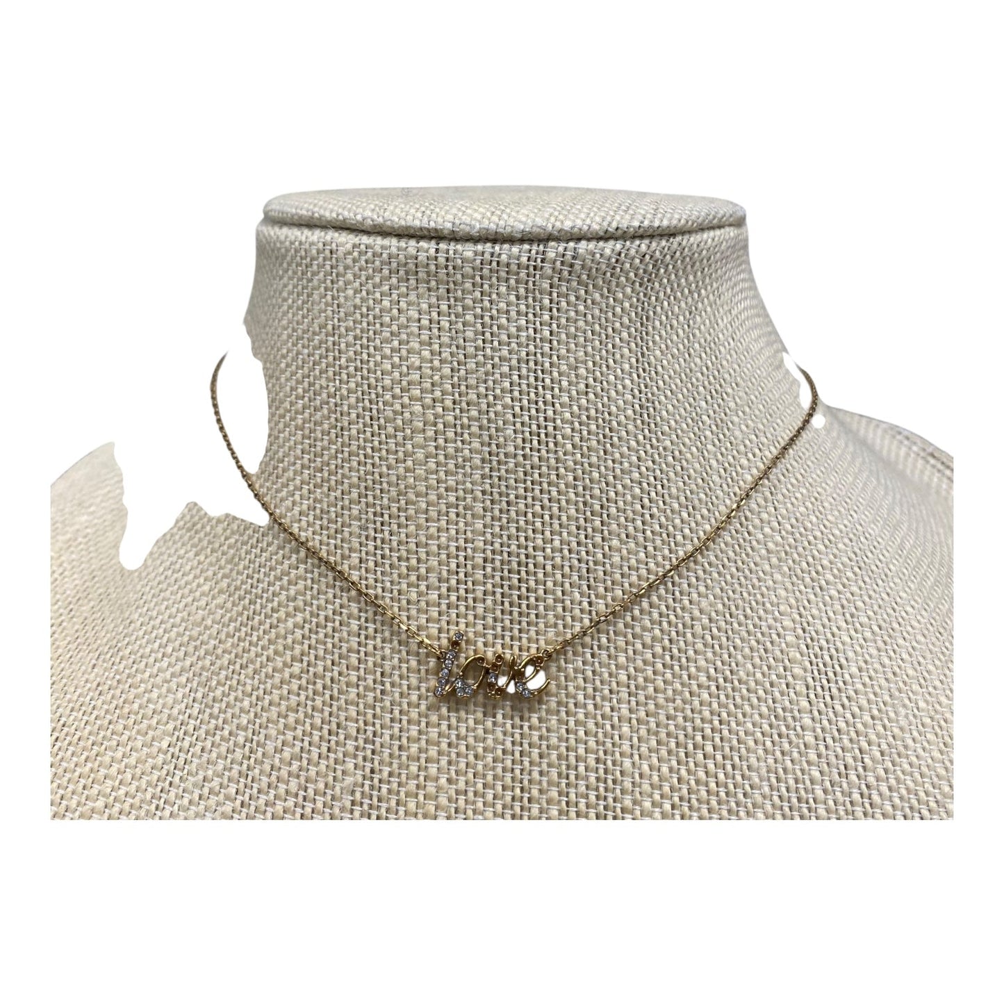 Necklace Designer By Swarovski In Gold