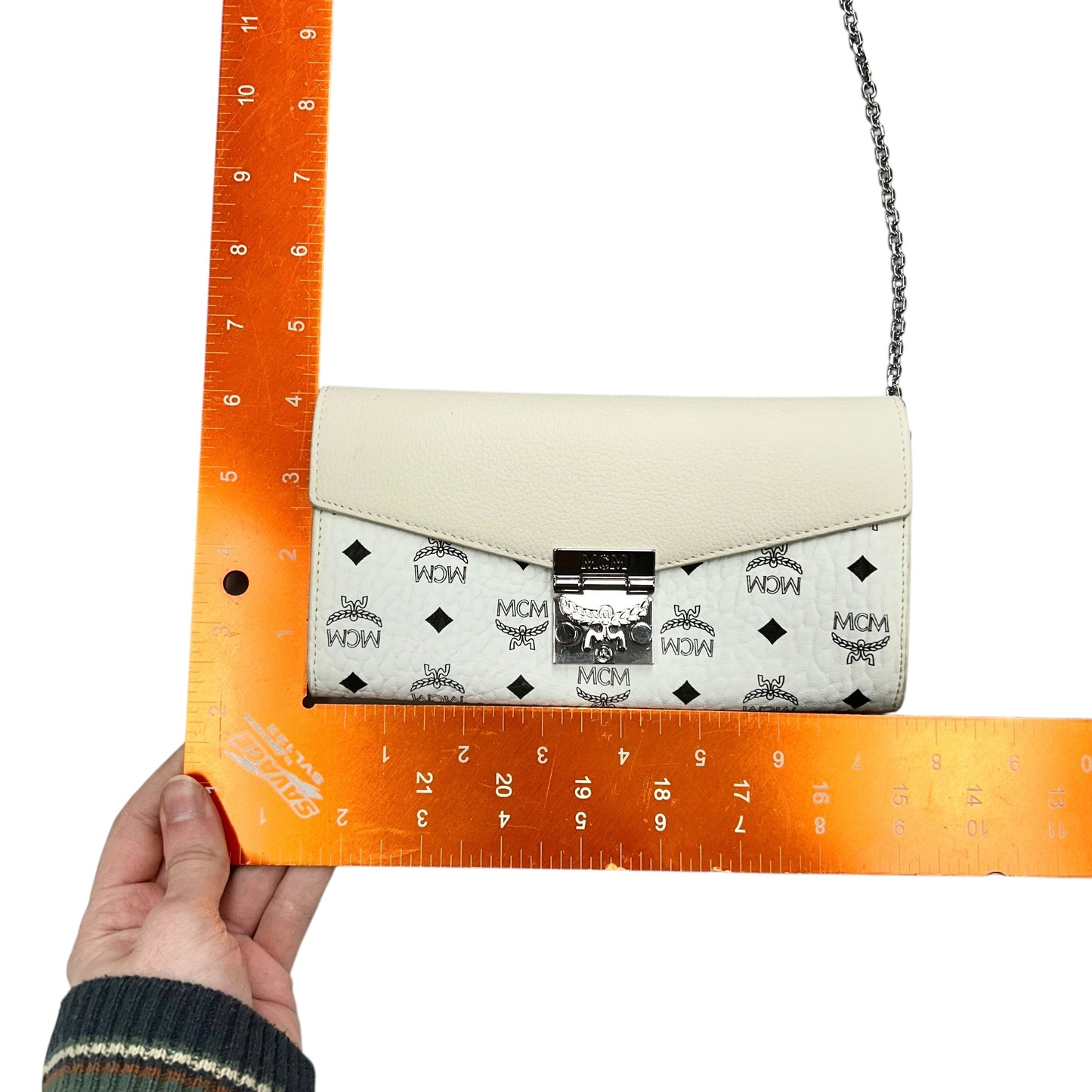 Crossbody Luxury Designer By Mcm, Size: Small