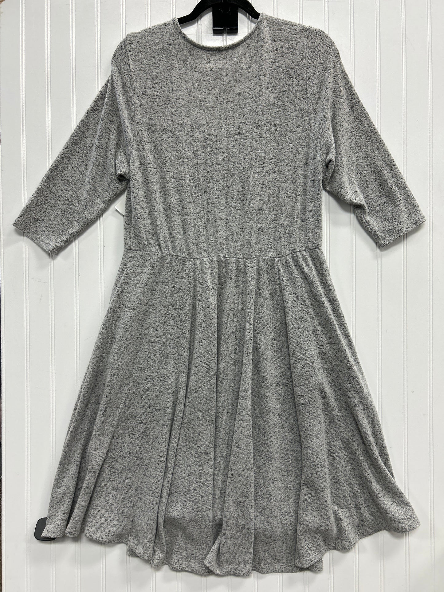 Dress Casual Midi By Torrid In Grey, Size:1X
