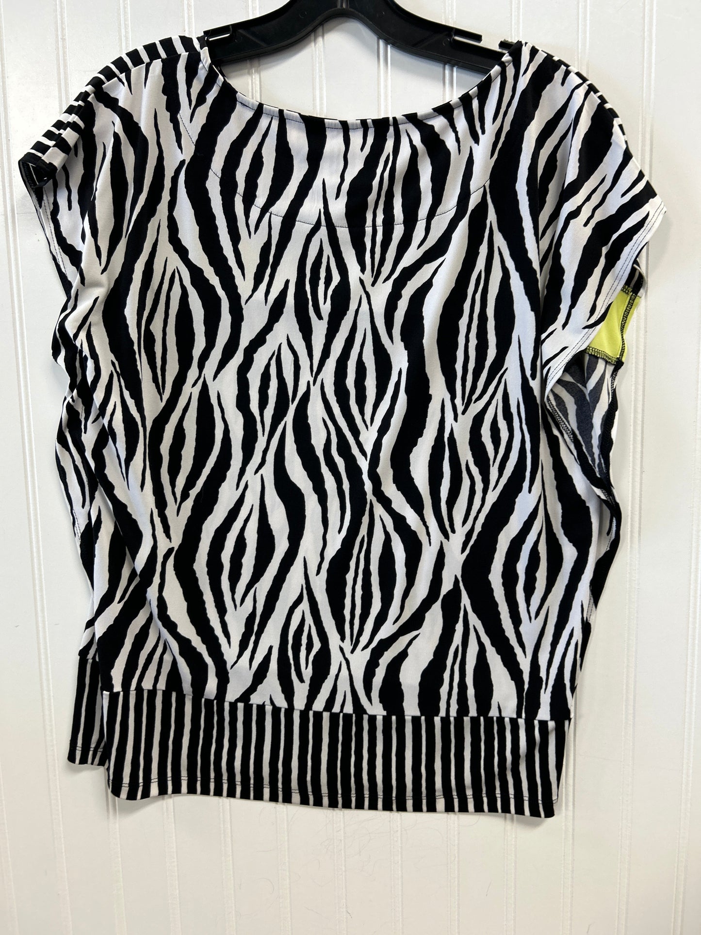 Top Ss By Chicos In Black & White, Size:S