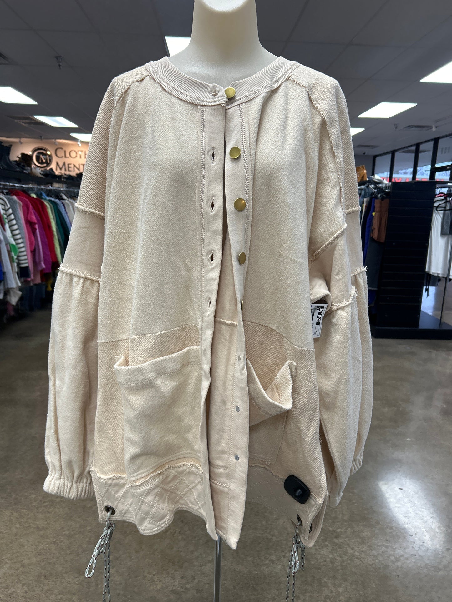 Jacket Other By Pilcro In Tan, Size:Xl