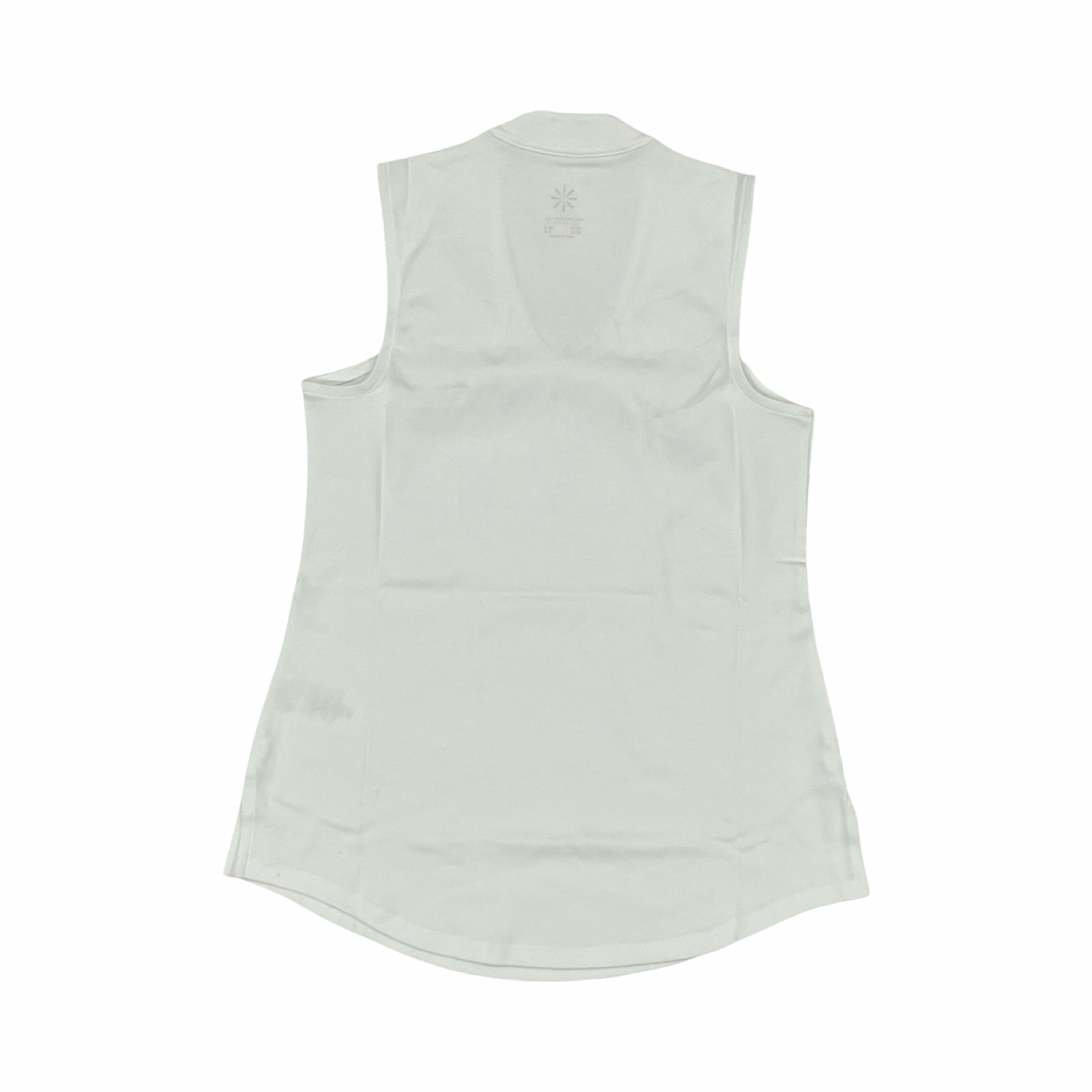 Top Sleeveless By Isaac Mizrahi Live Qvc In White, Size:Xs