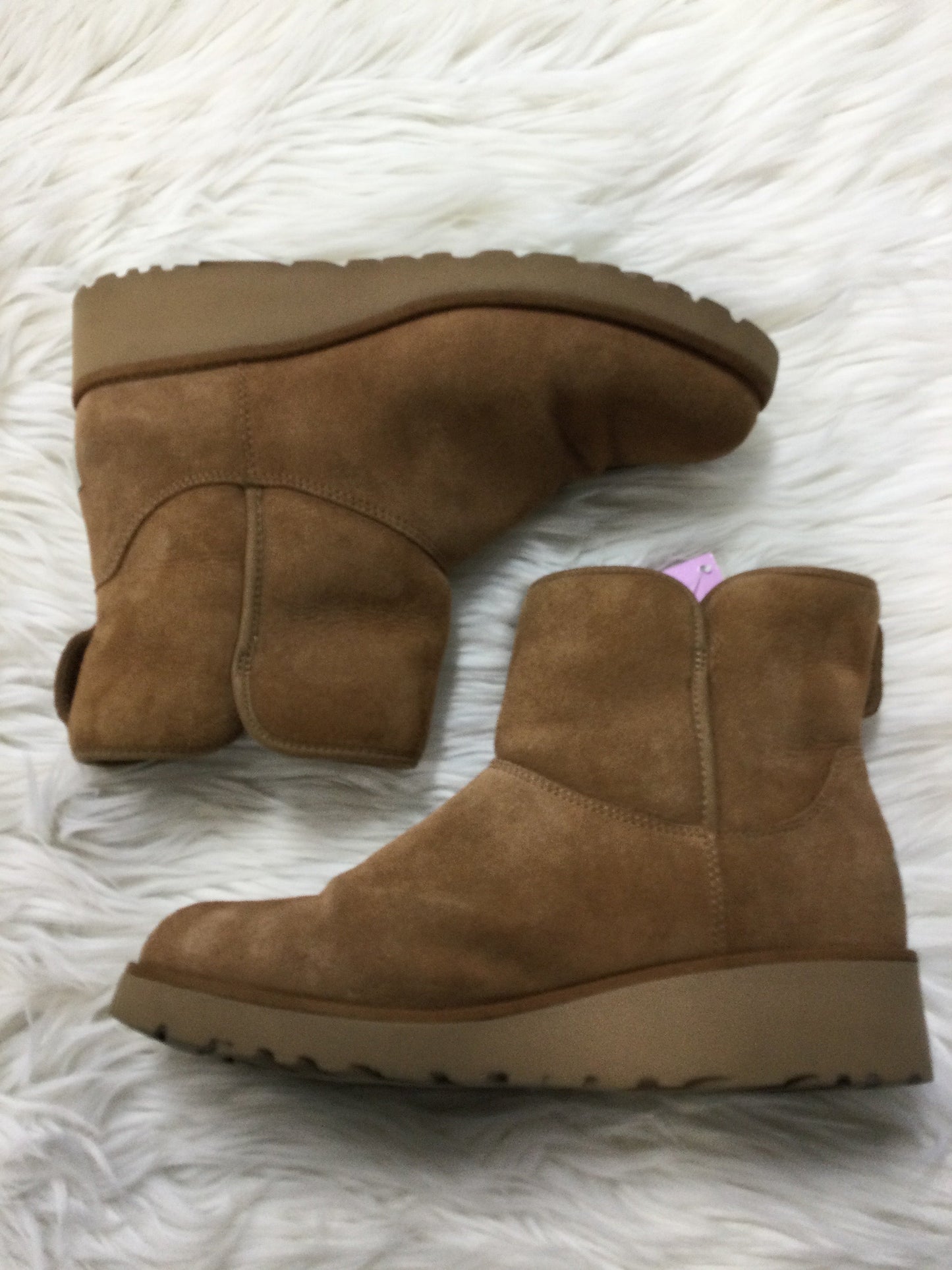 Boots Designer By Ugg In Tan, Size:8.5