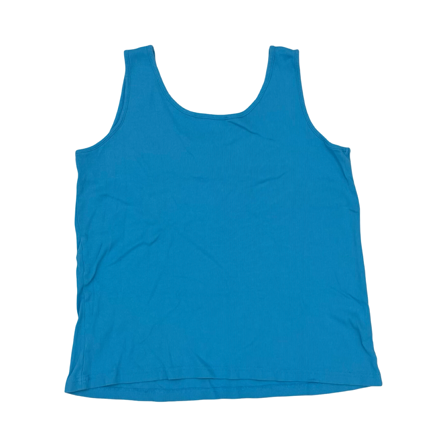Tank Top By Woman Within In Blue, Size:1X