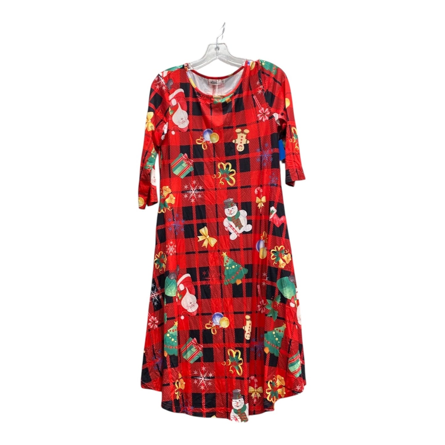 Dress Casual Short By Cme In Red, Size:S