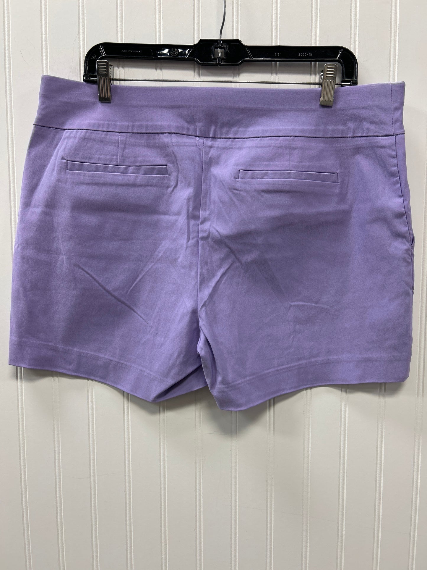 Shorts By New York And Co In Purple, Size:Xl NWT