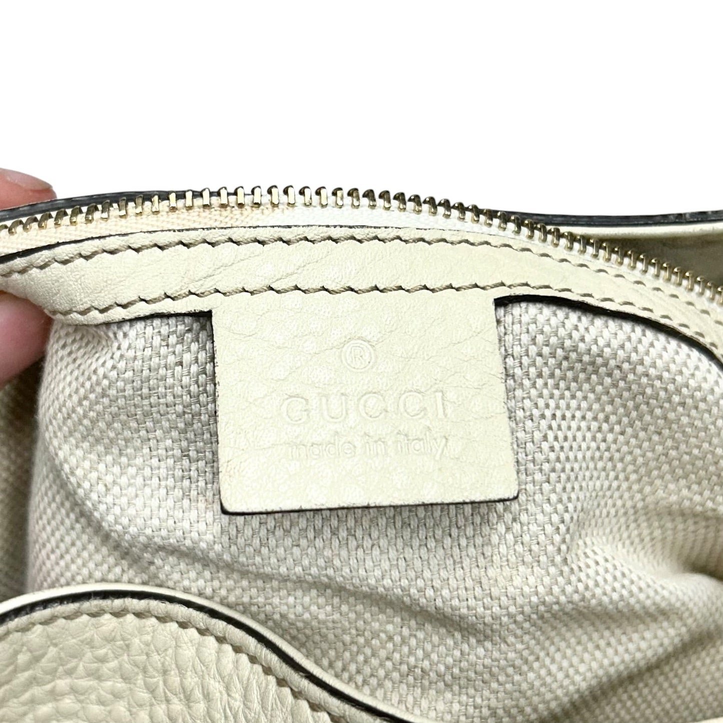 Handbag Luxury Designer By Gucci, Size: Large