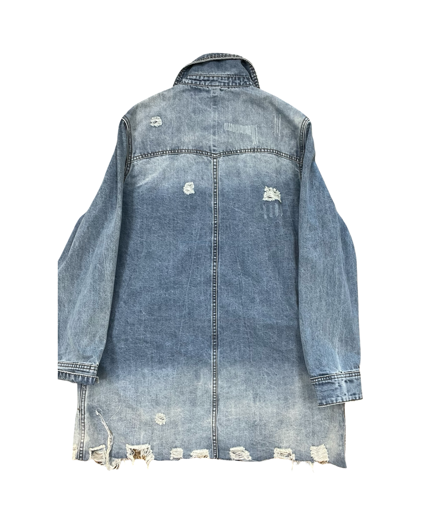 Jacket Denim By Vervet In Blue Denim, Size:M