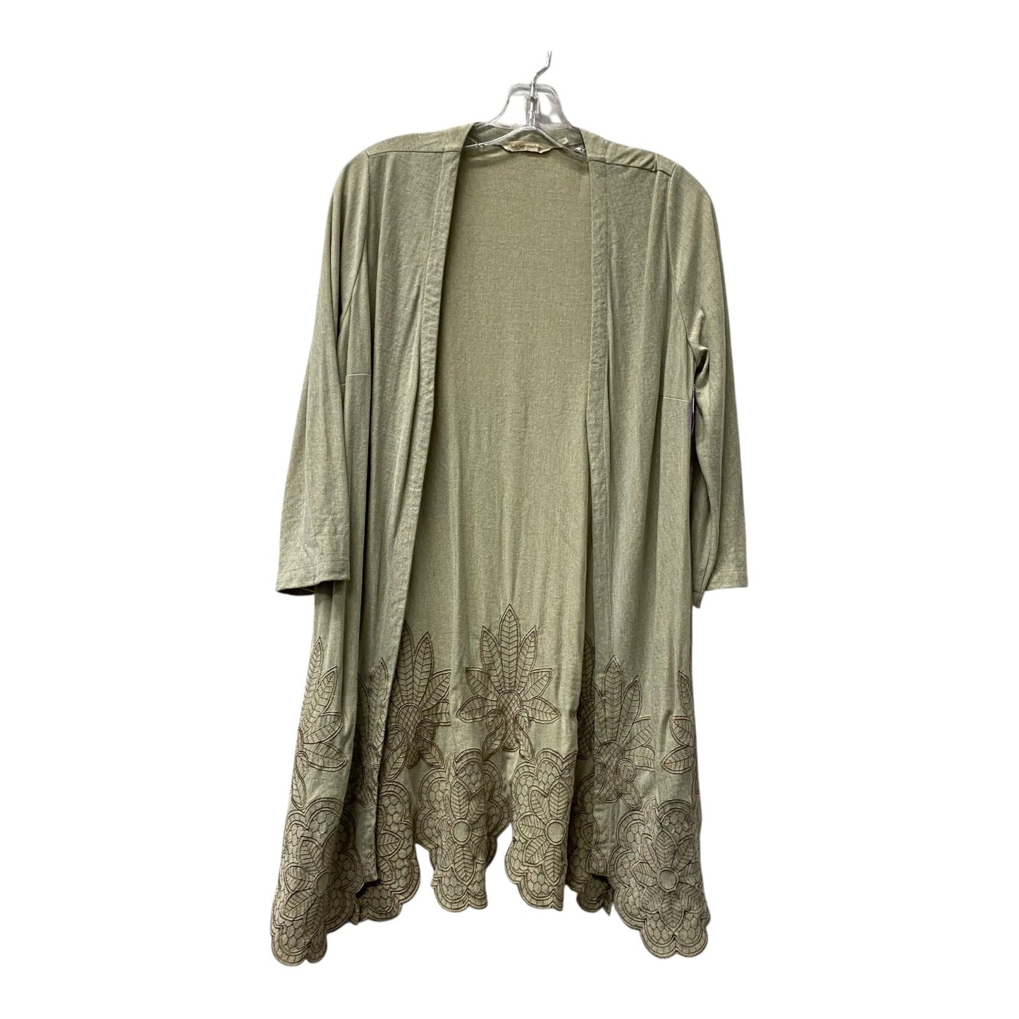 Cardigan By Soft Surroundings In Tan, Size:S