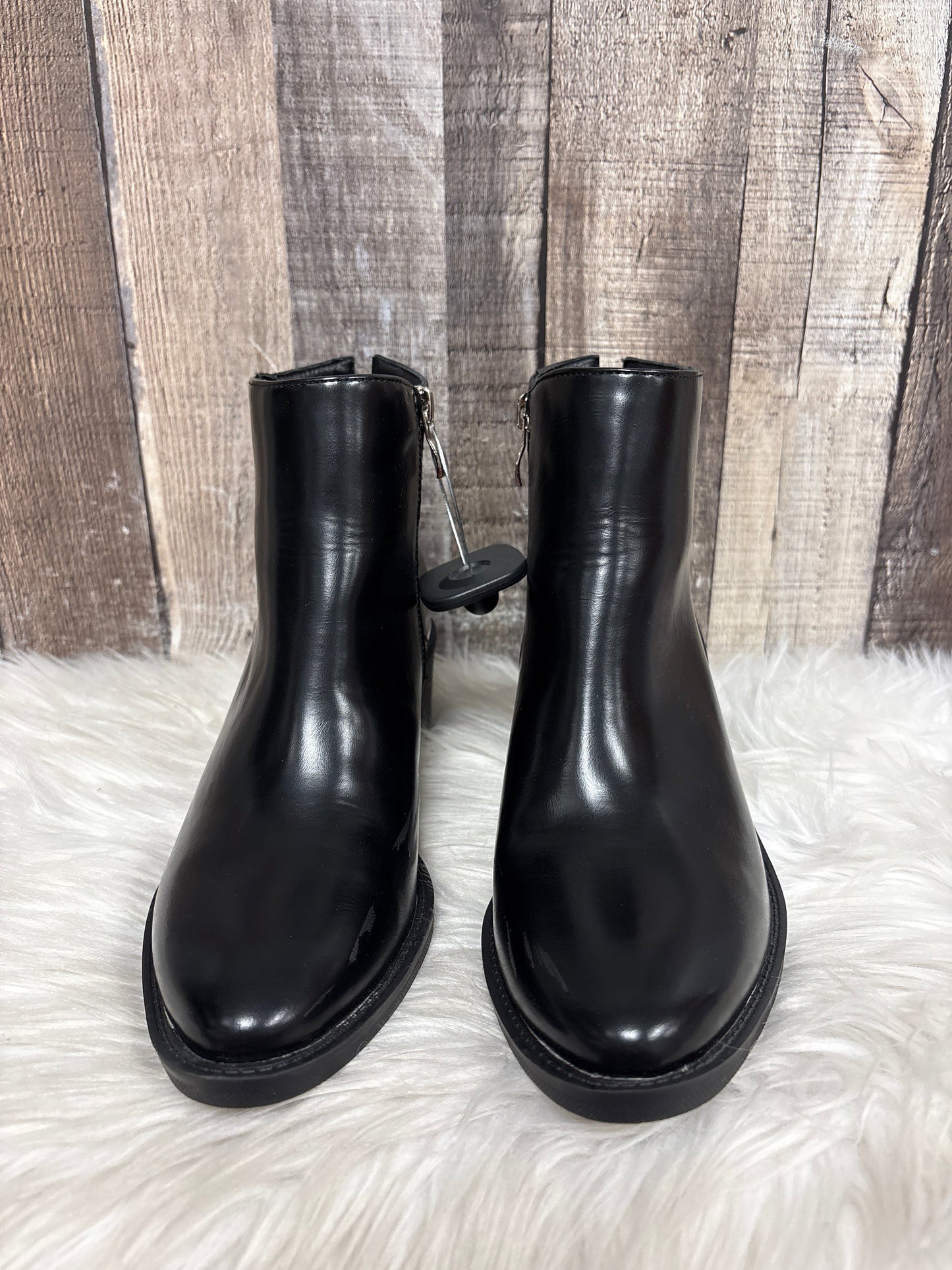 Boots Ankle Heels By Cme In Black, Size: 7