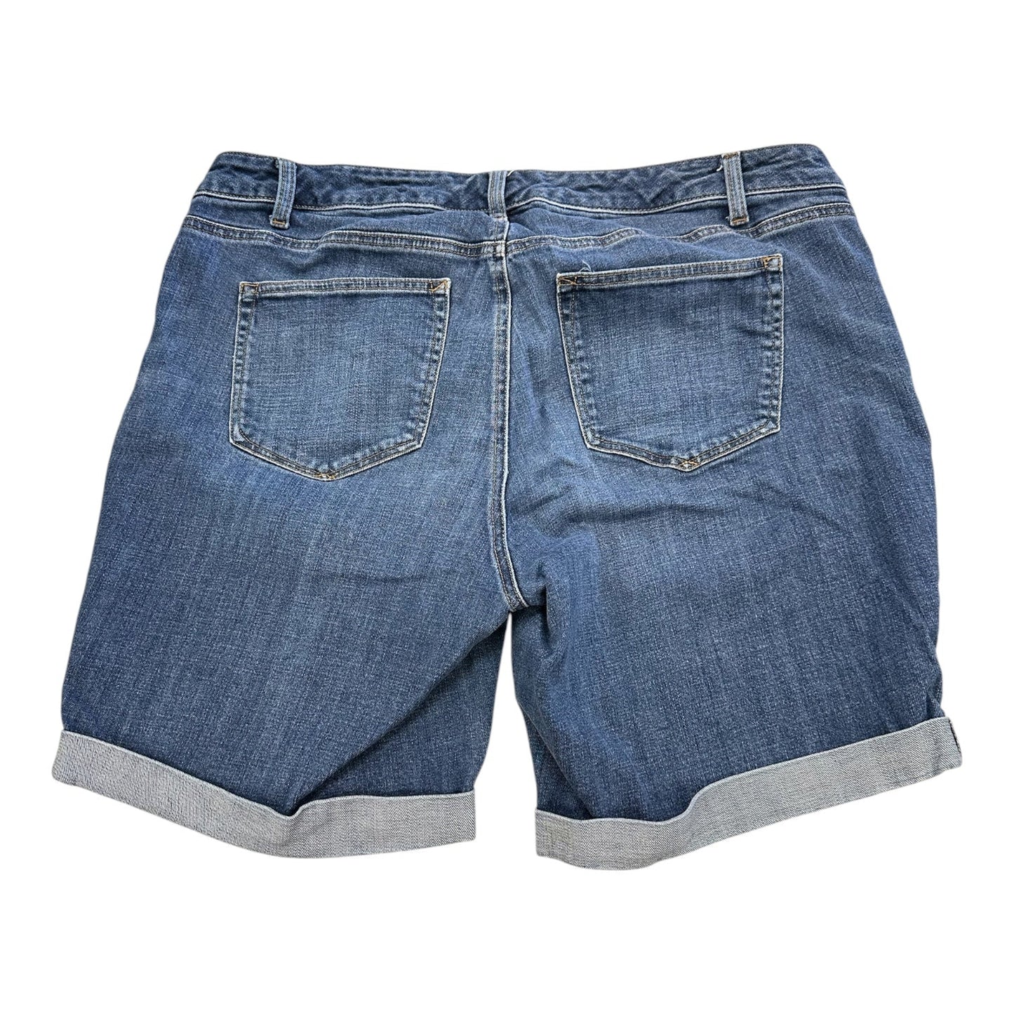 Shorts By Talbots In Blue Denim, Size:16